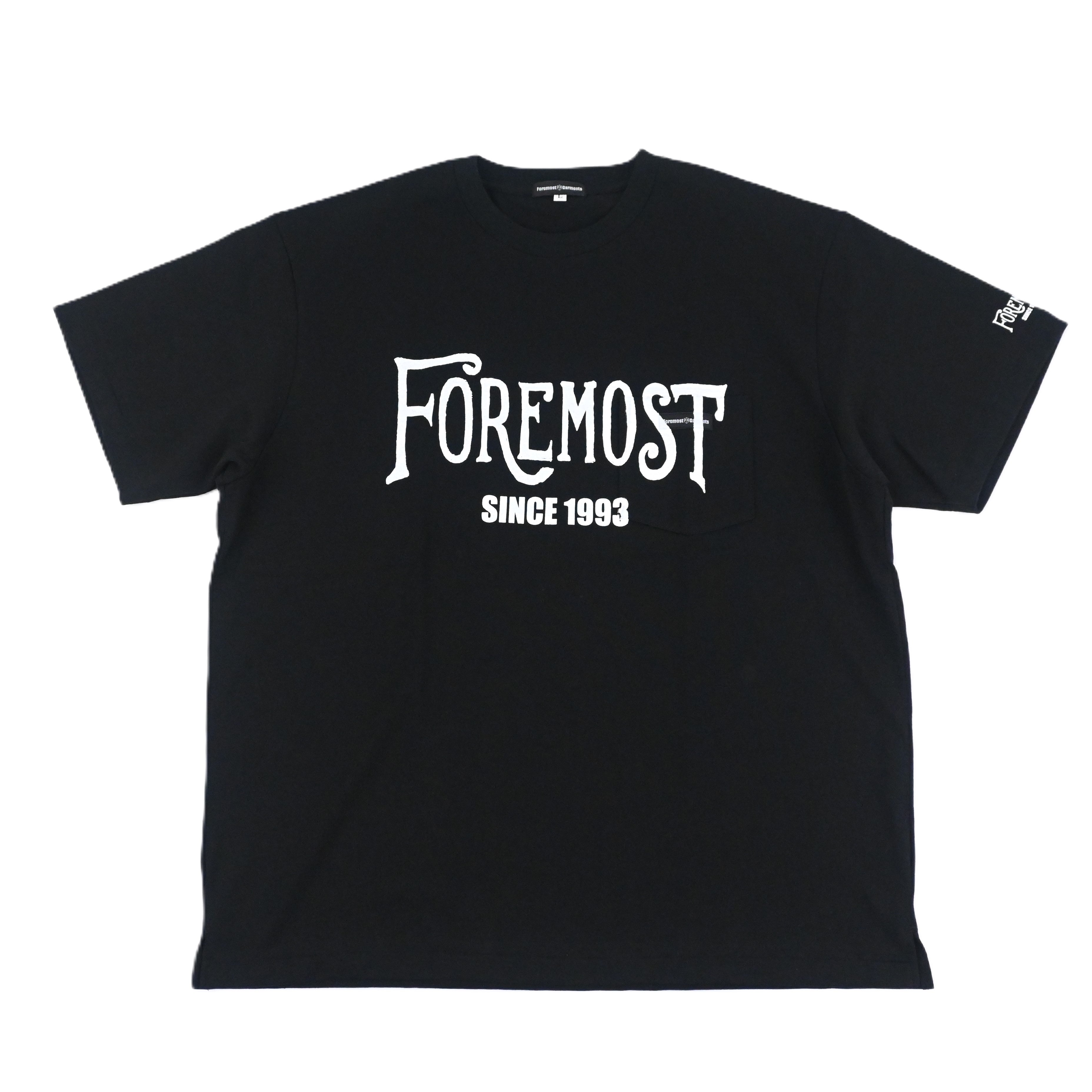 Foremost Printed T-Shirts Black (M~XL)