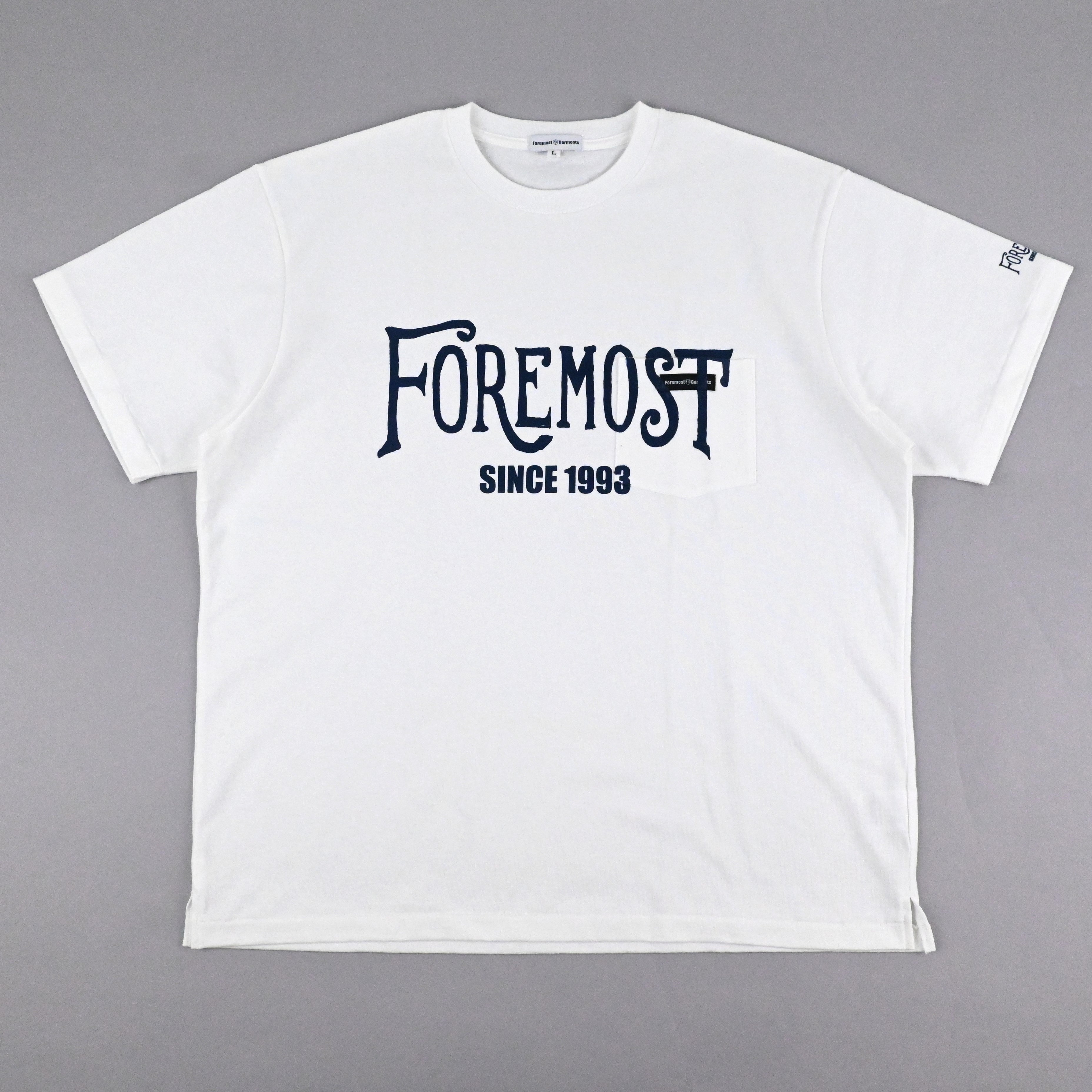 Foremost Printed T-Shirts White (M~XL)
