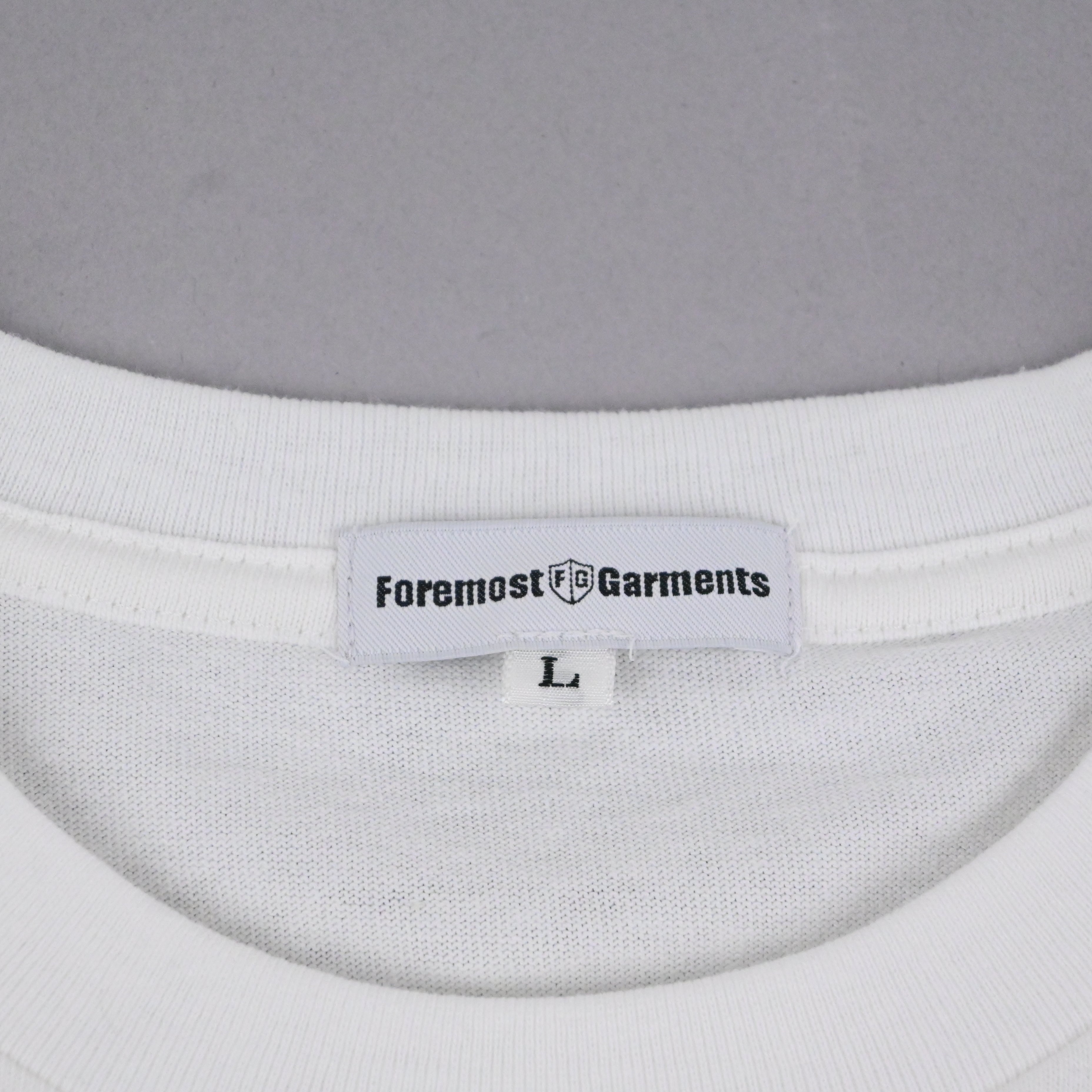 Foremost Printed T-Shirts White (M~XL)