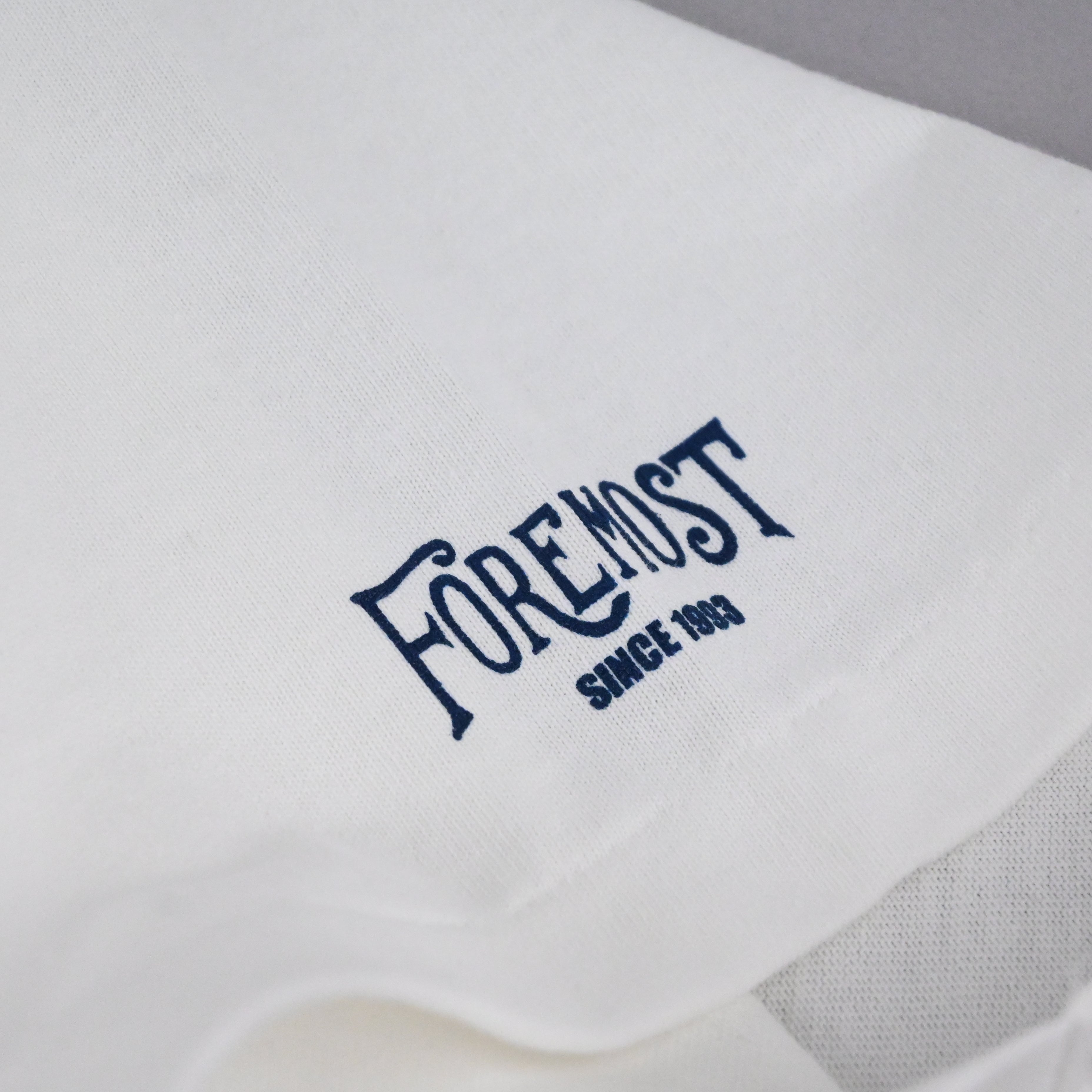 Foremost Printed T-Shirts White (M~XL)