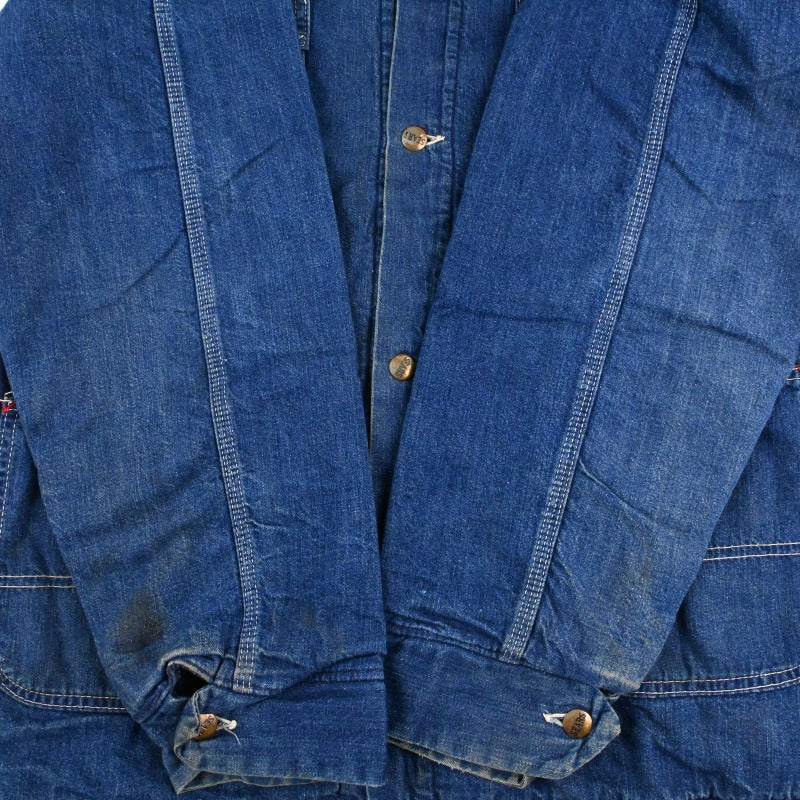 70's~ SEARS BLANKET LINED COVERALL JACKET
