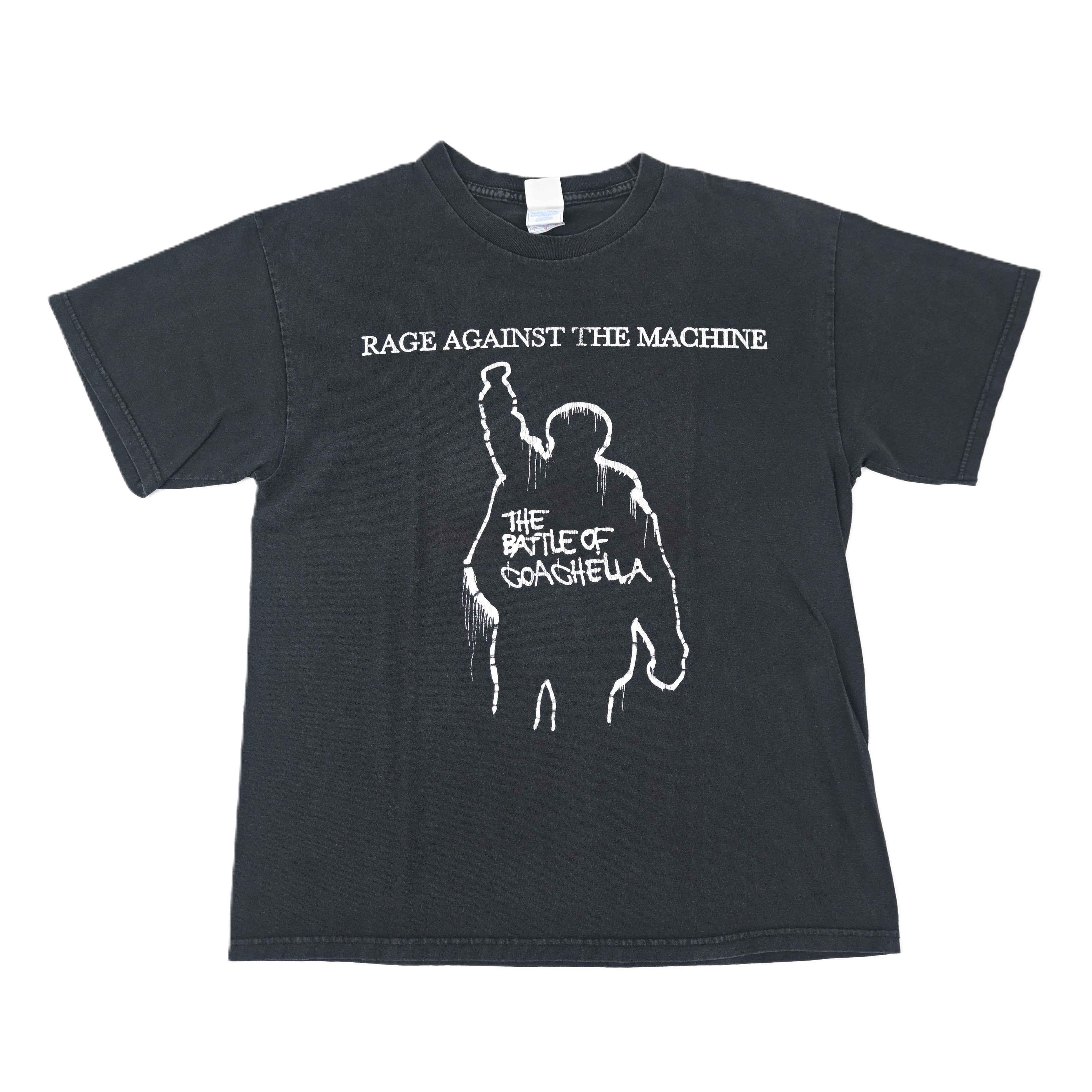 '99 Rage Against the Machine "1st COACHELLA FESTIVAL" T-SHIRT SIZE L