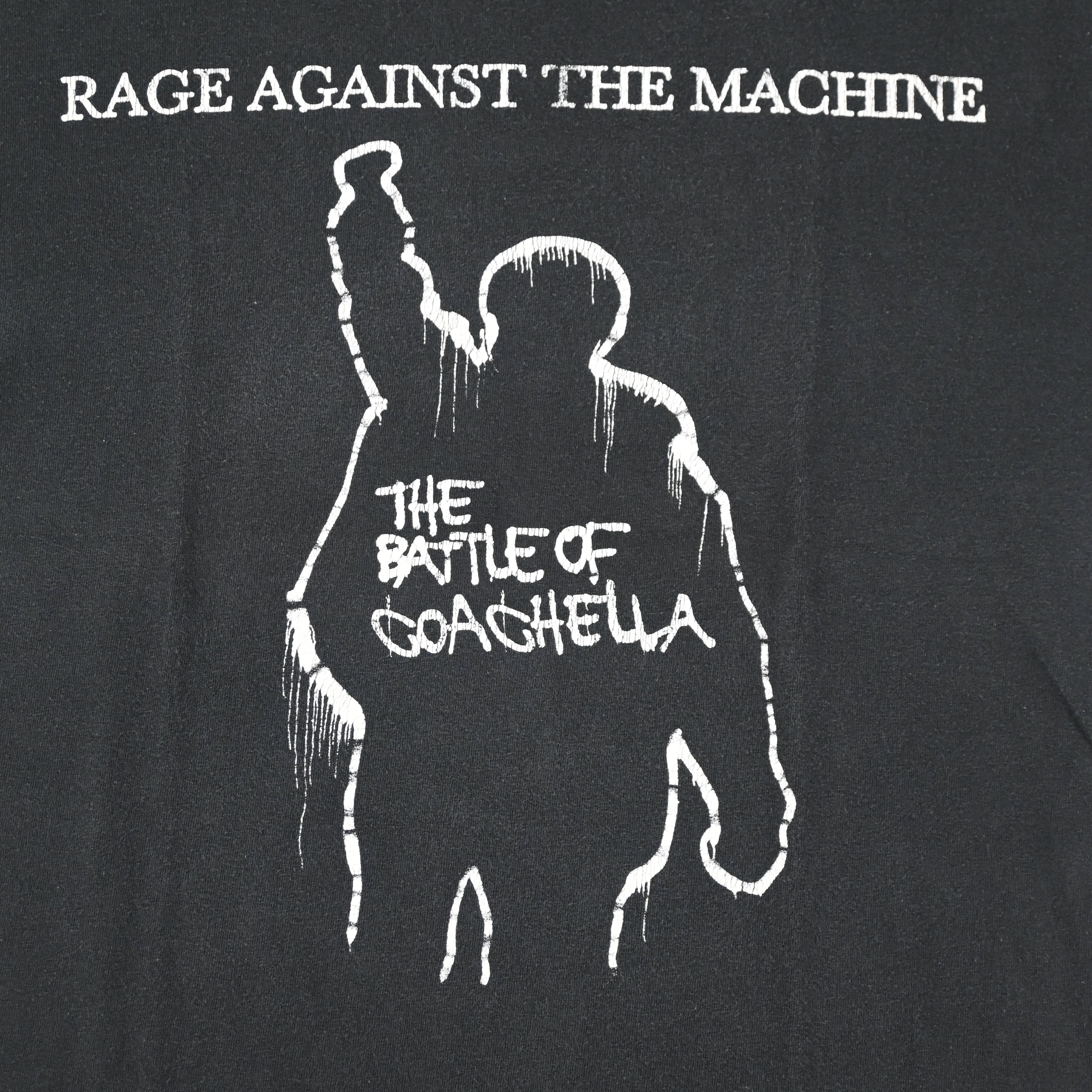 '99 Rage Against the Machine "1st COACHELLA FESTIVAL" T-SHIRT SIZE L