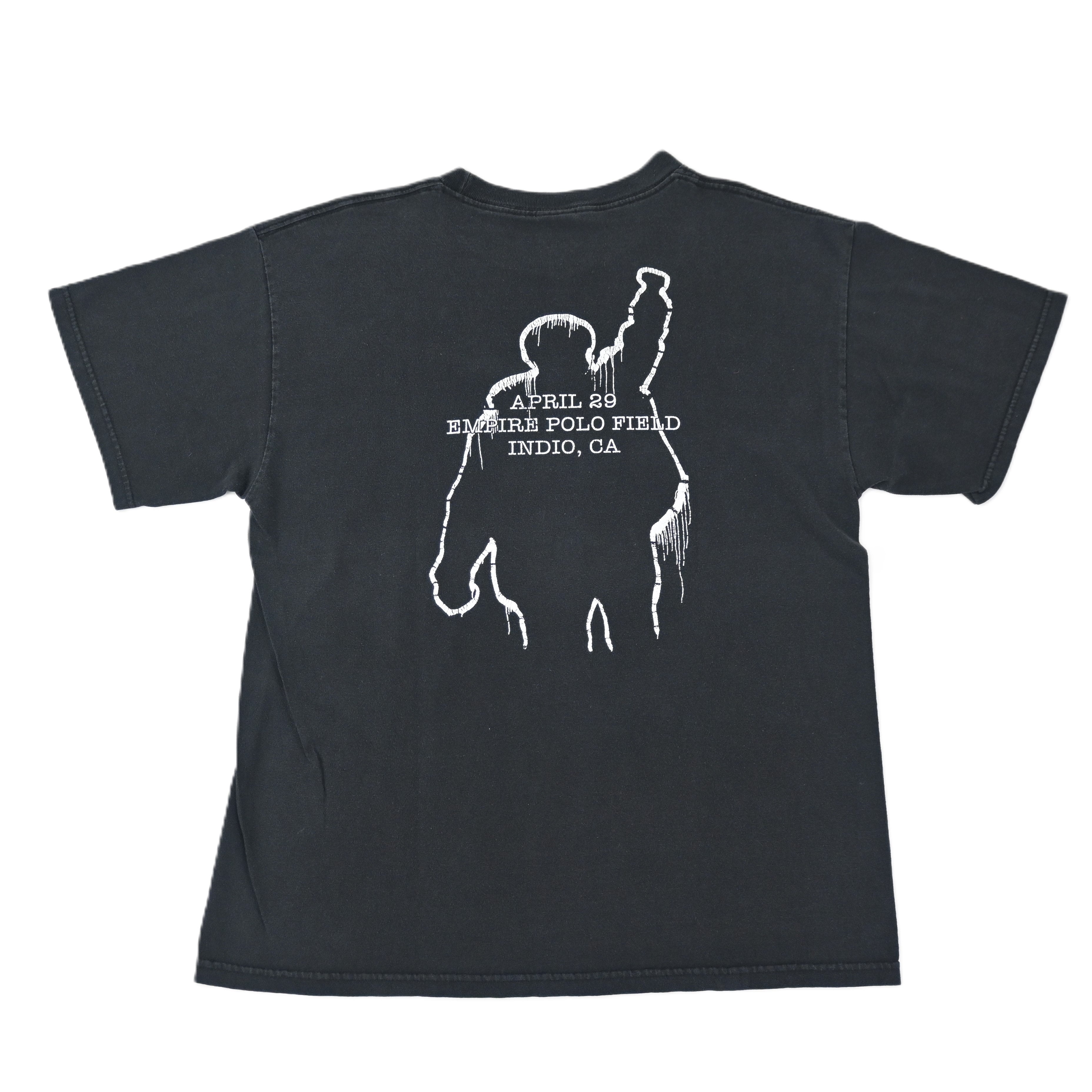 '99 Rage Against the Machine "1st COACHELLA FESTIVAL" T-SHIRT SIZE L