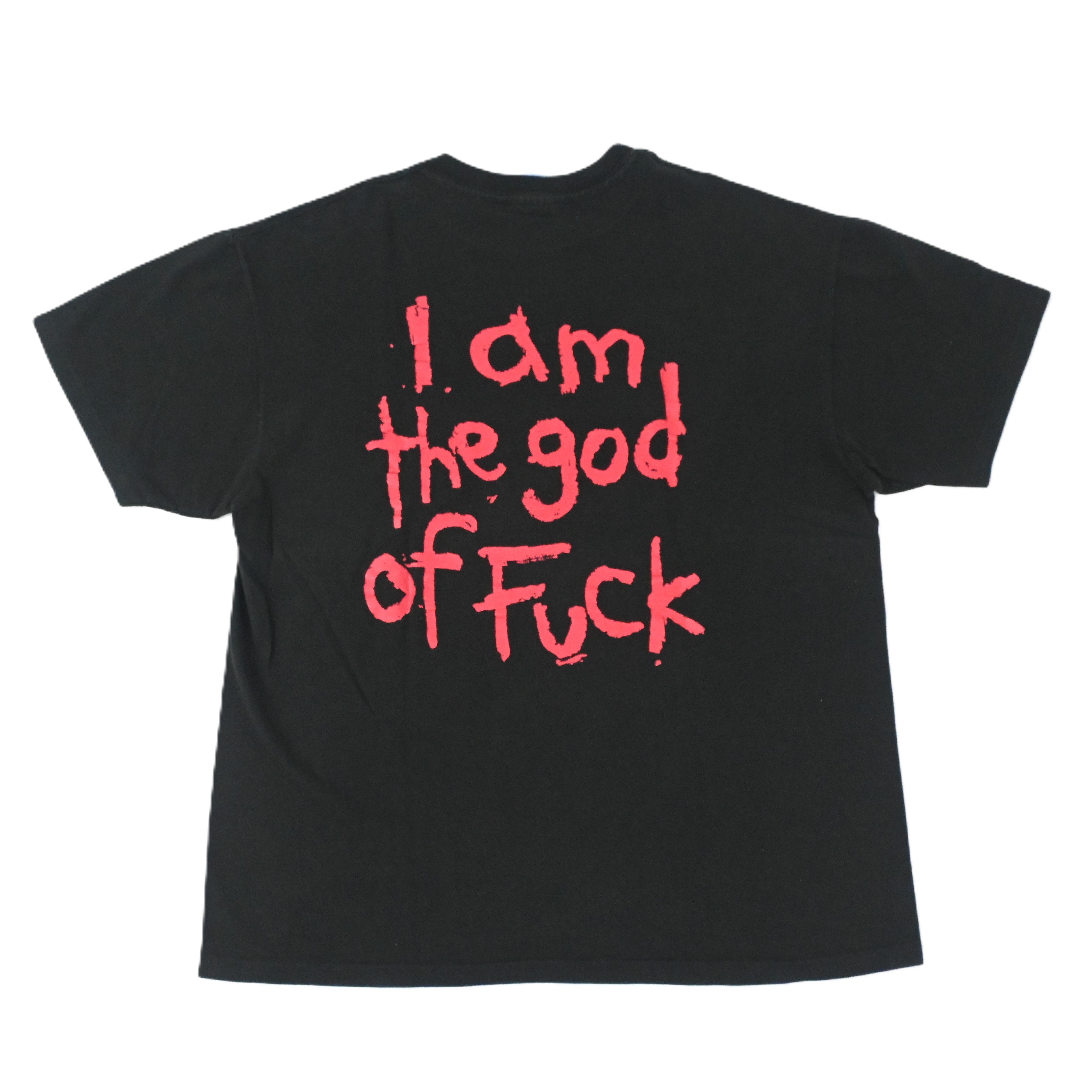 94© MARILYN MANSON "i am the god of fuck" T-SHIRT SIZE XL
