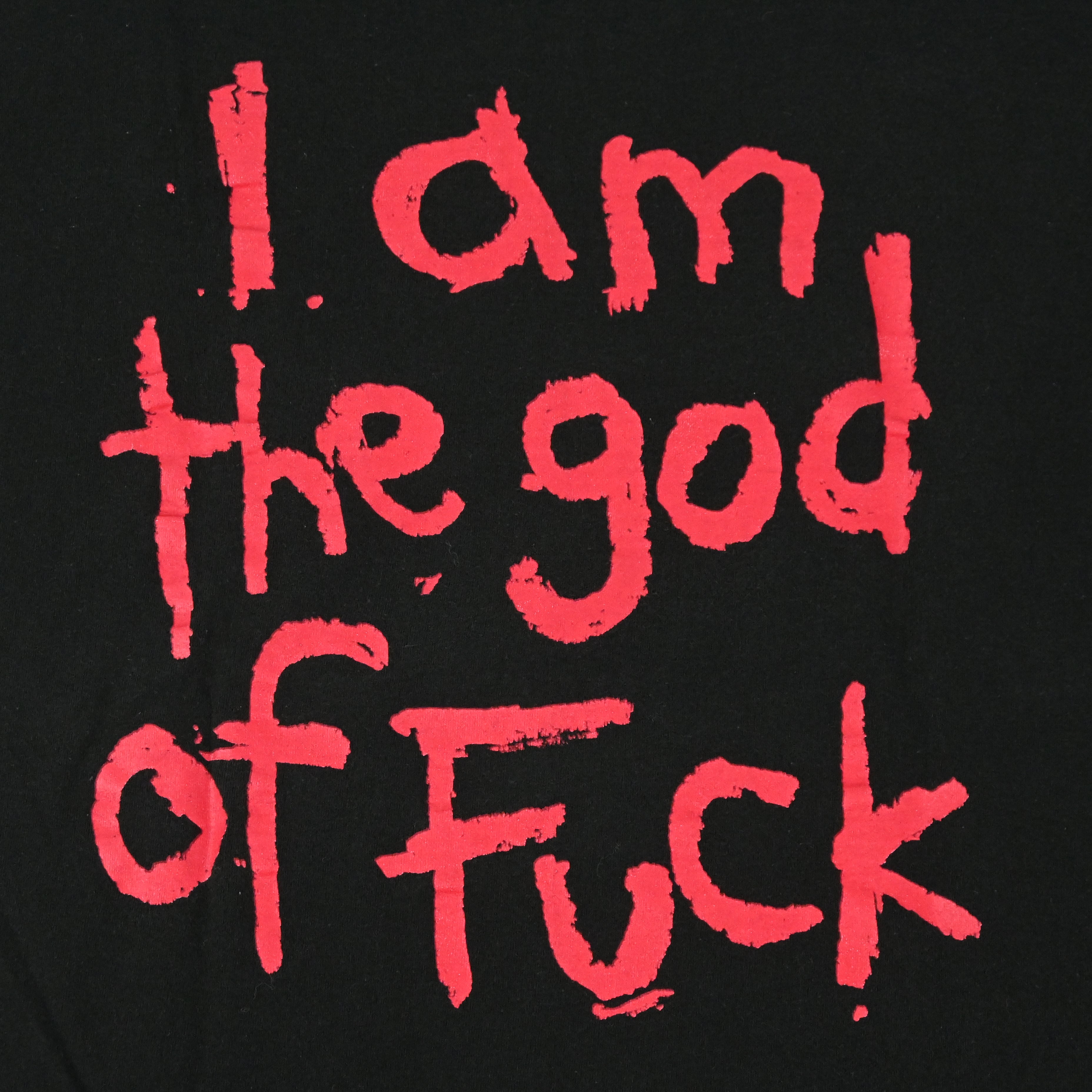 94© MARILYN MANSON "i am the god of fuck" T-SHIRT SIZE XL