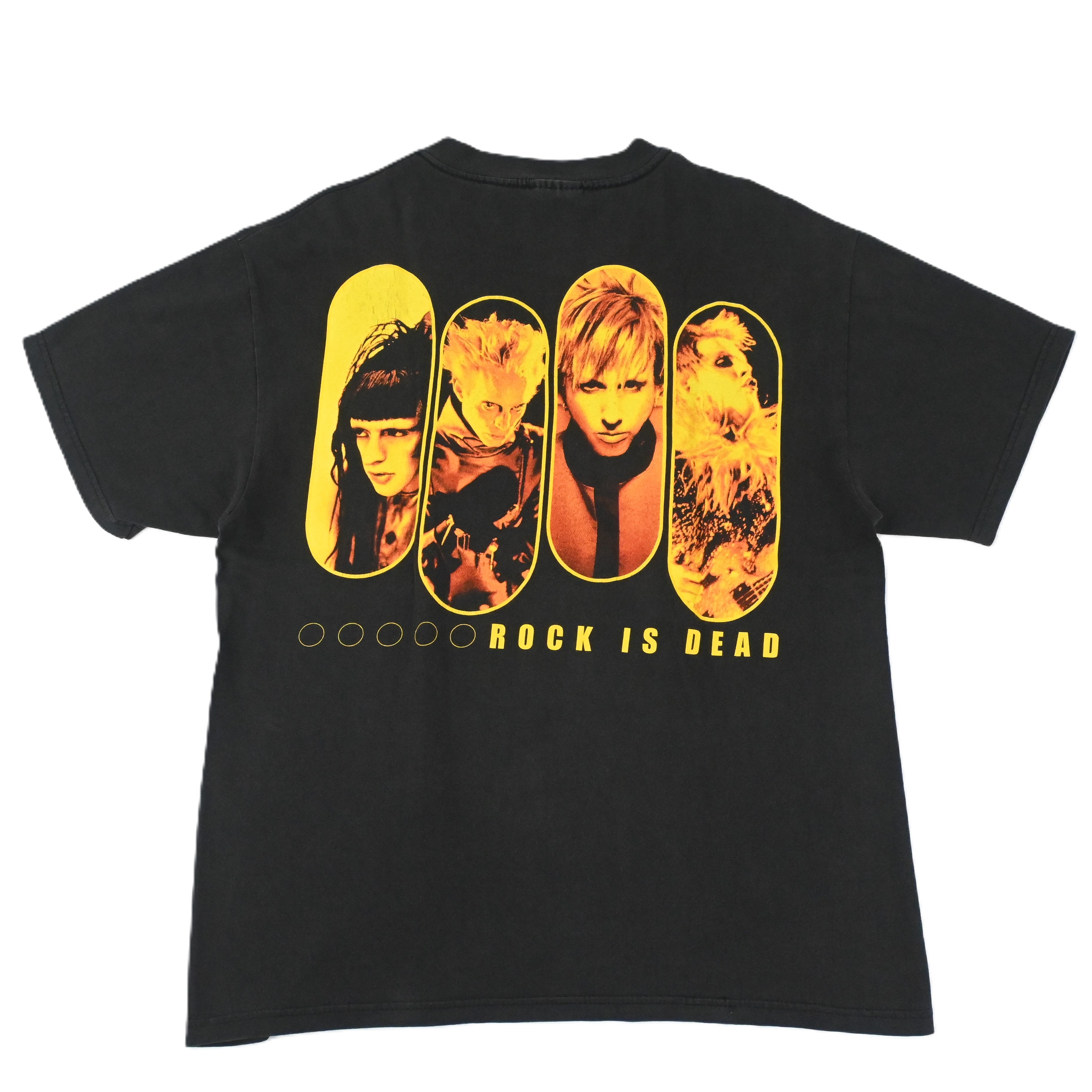 '99 MARILYN MANSON "ROCK IS DEAD" T-SHIRT SIZE L