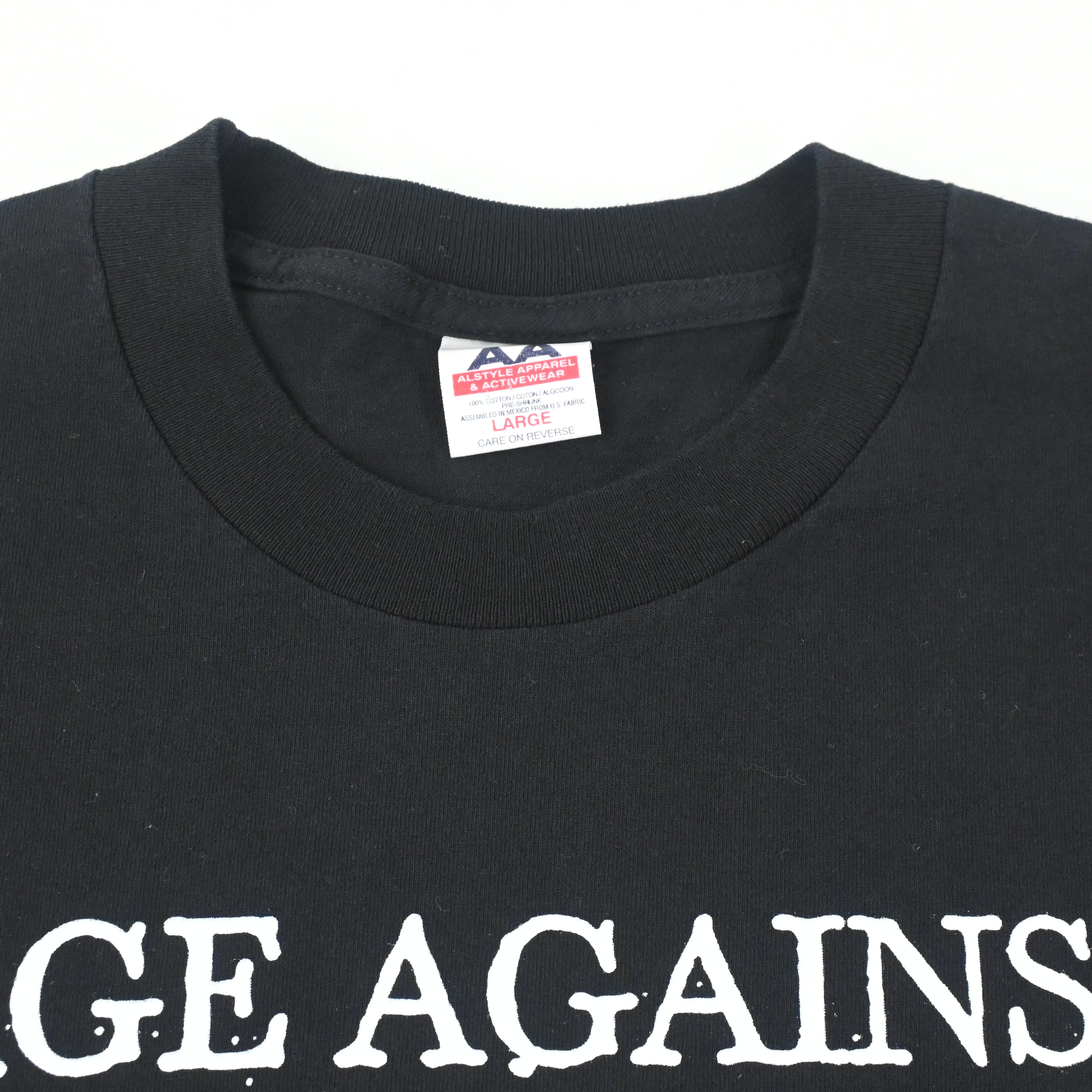 '00 Rage Against the Machine "Angela Davis" Poster pop graphic artwork T-SHIRT SIZE L