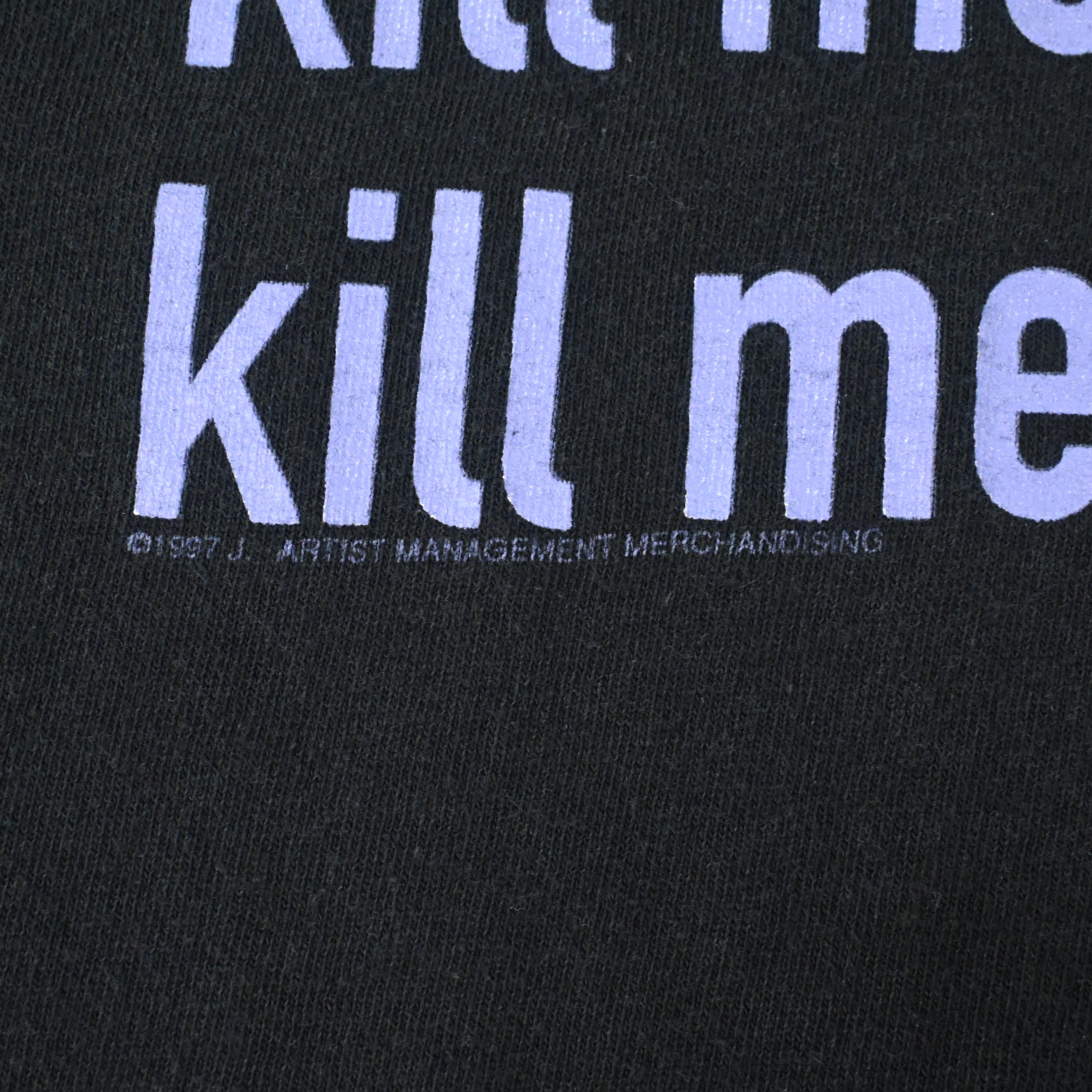 97© Nine Inch Nails ”ERASER” T-SHIRT SIZE XL