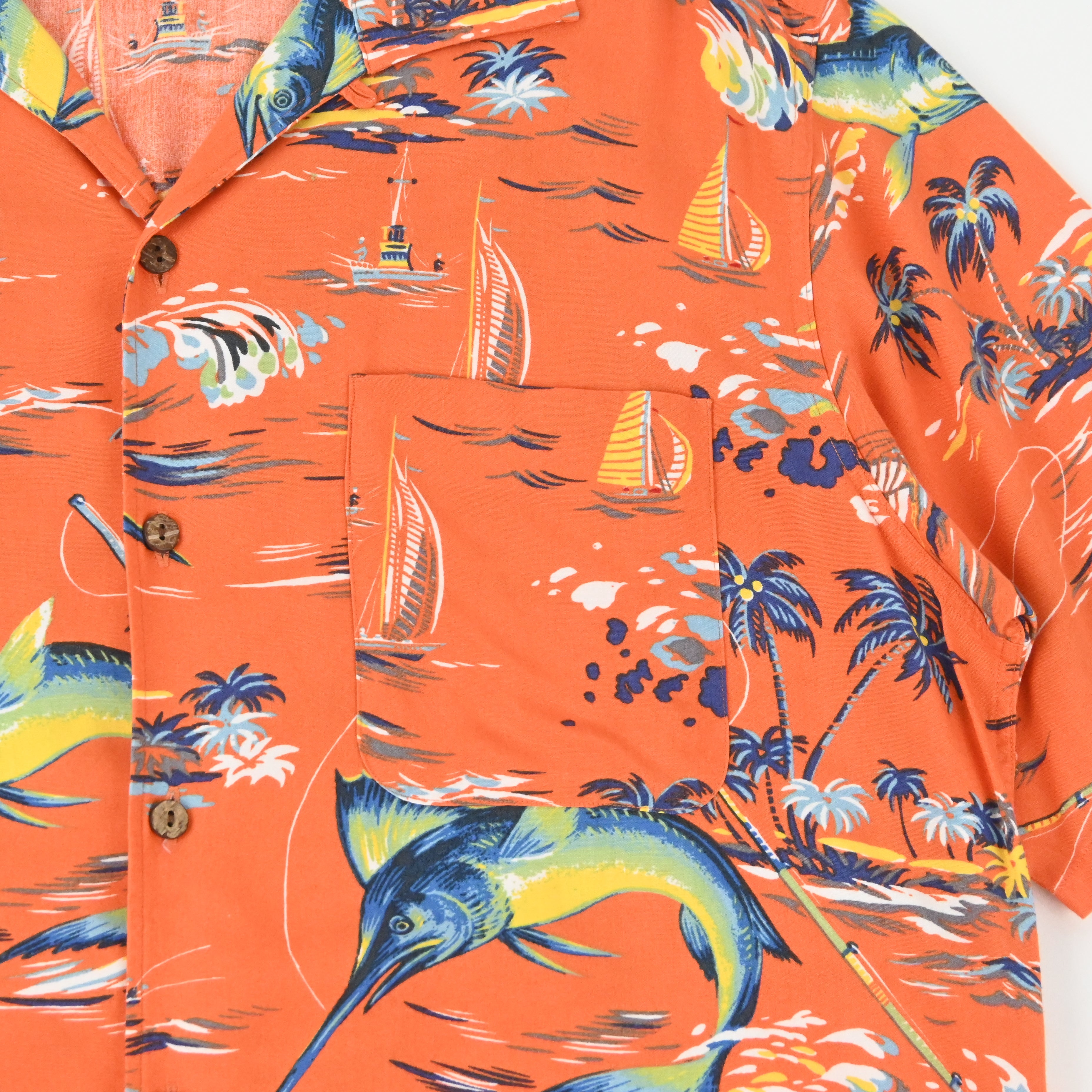 POLO RALPH LAUREN CLASSIC FIT Hawaiian shirt SIZE M
