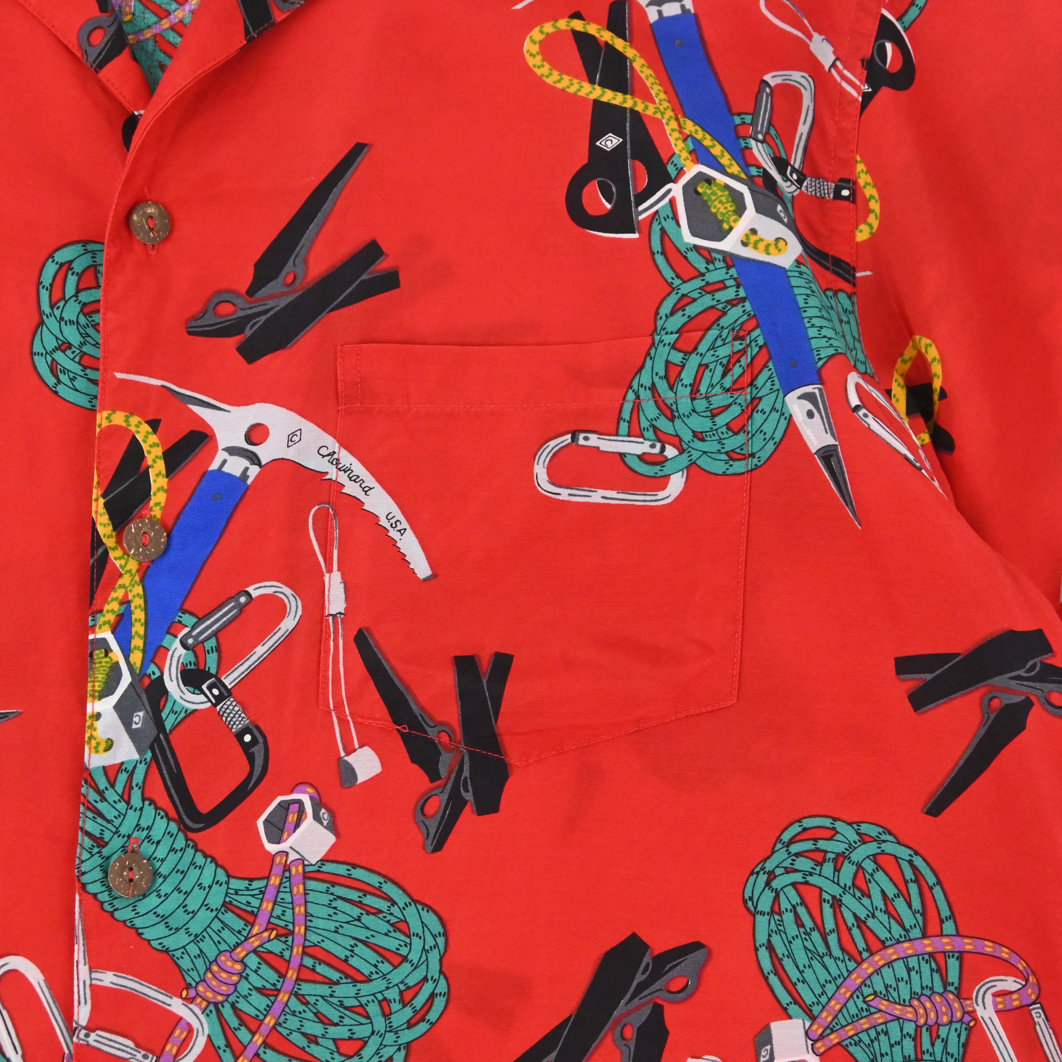 80's Chouinard Hawaiian Shirt SIZE XL