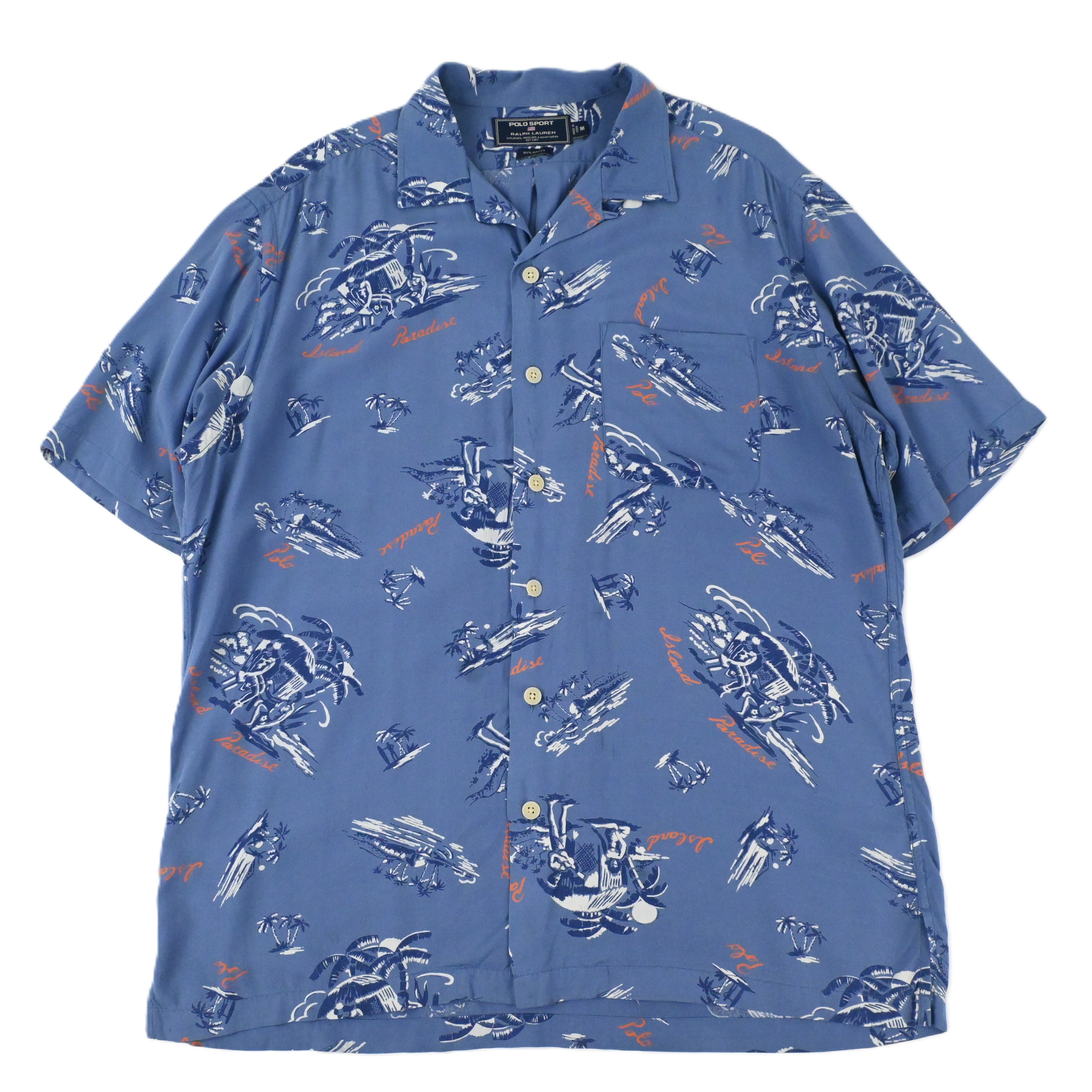 POLO SPORT Hawaiian shirt SIZE M