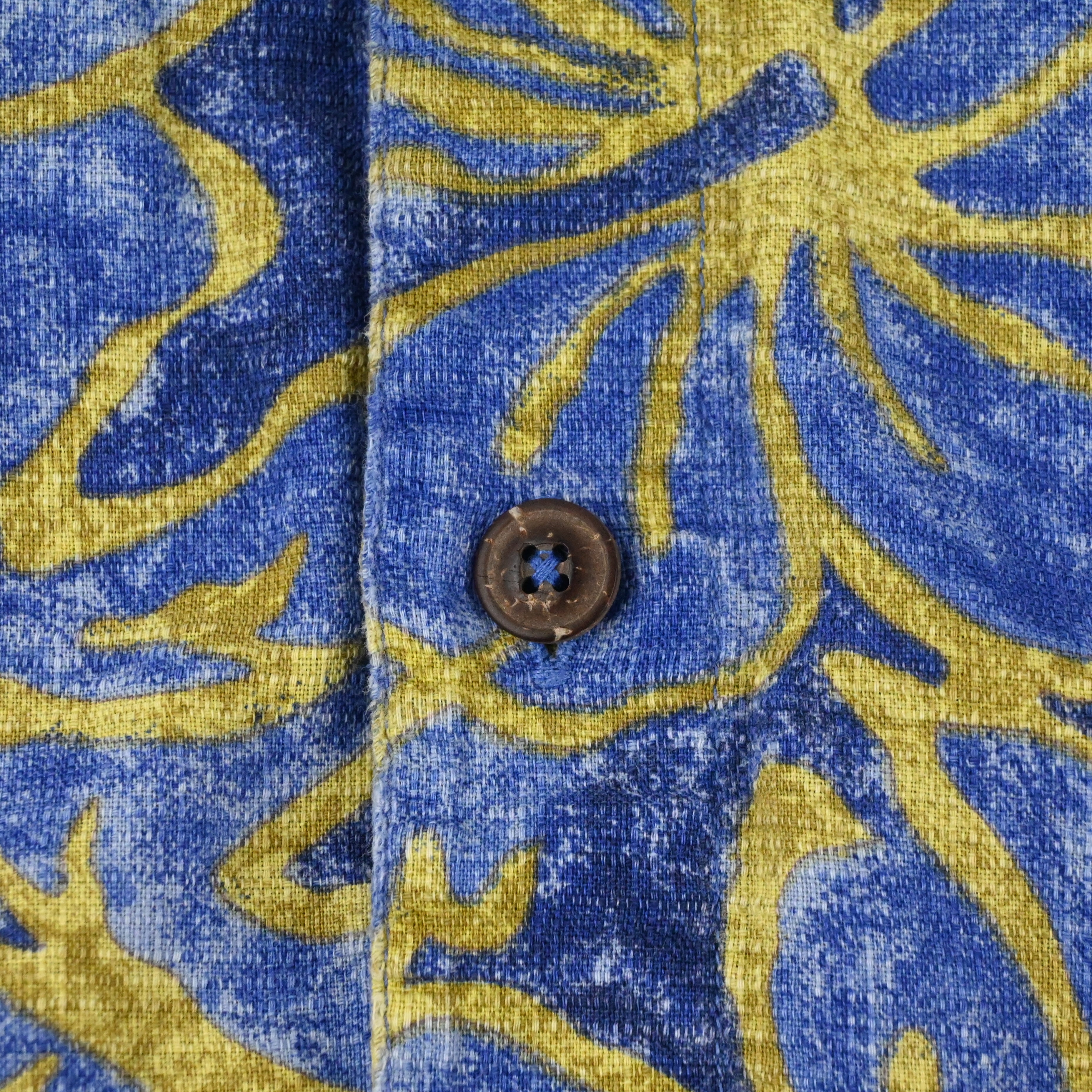 ’99 Patagonia A/C shirt flora ture blue size M