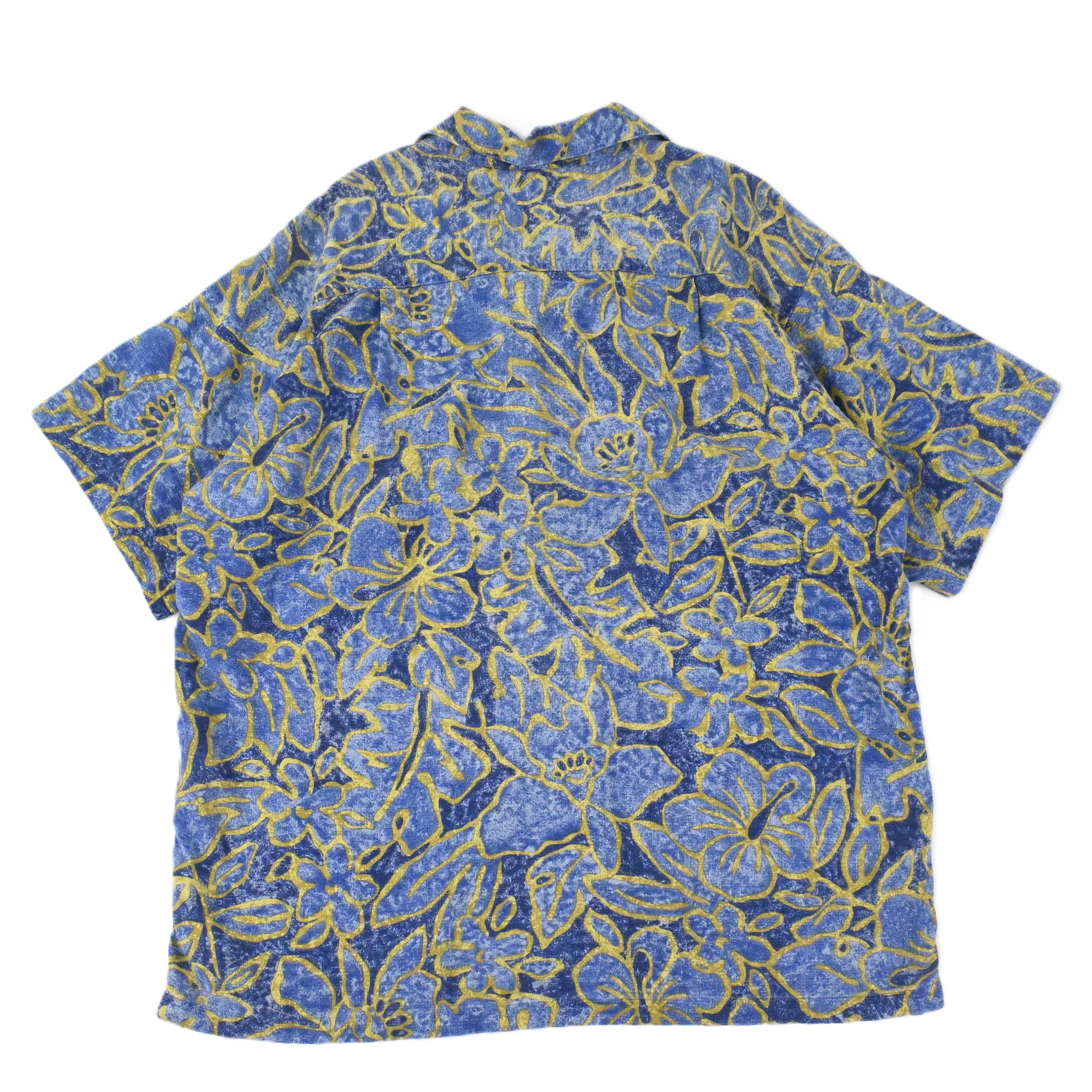 ’99 Patagonia A/C shirt flora ture blue size M