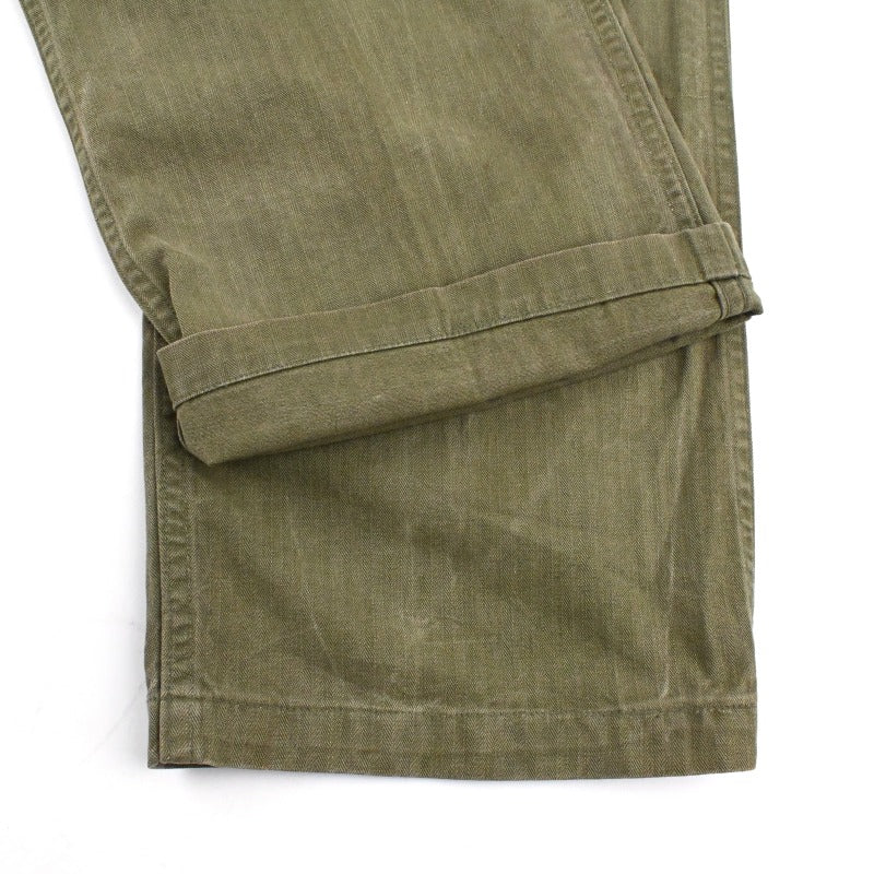 40's US ARMY M-43 HBT TROUSERS W32 L33