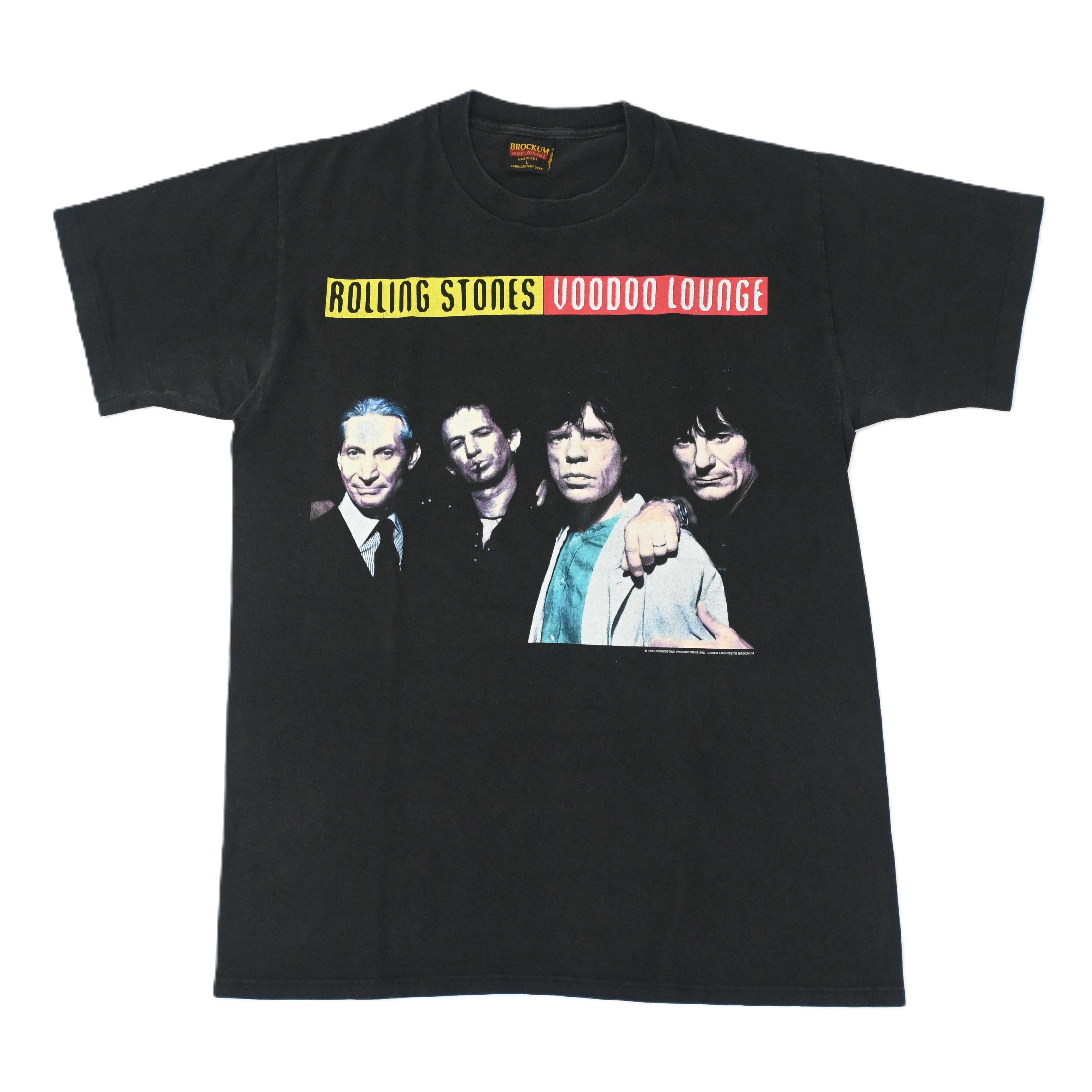 94© ROLLING STONES VOODOO LOUNGE TOUR T-SHIRT SIZE LARGE