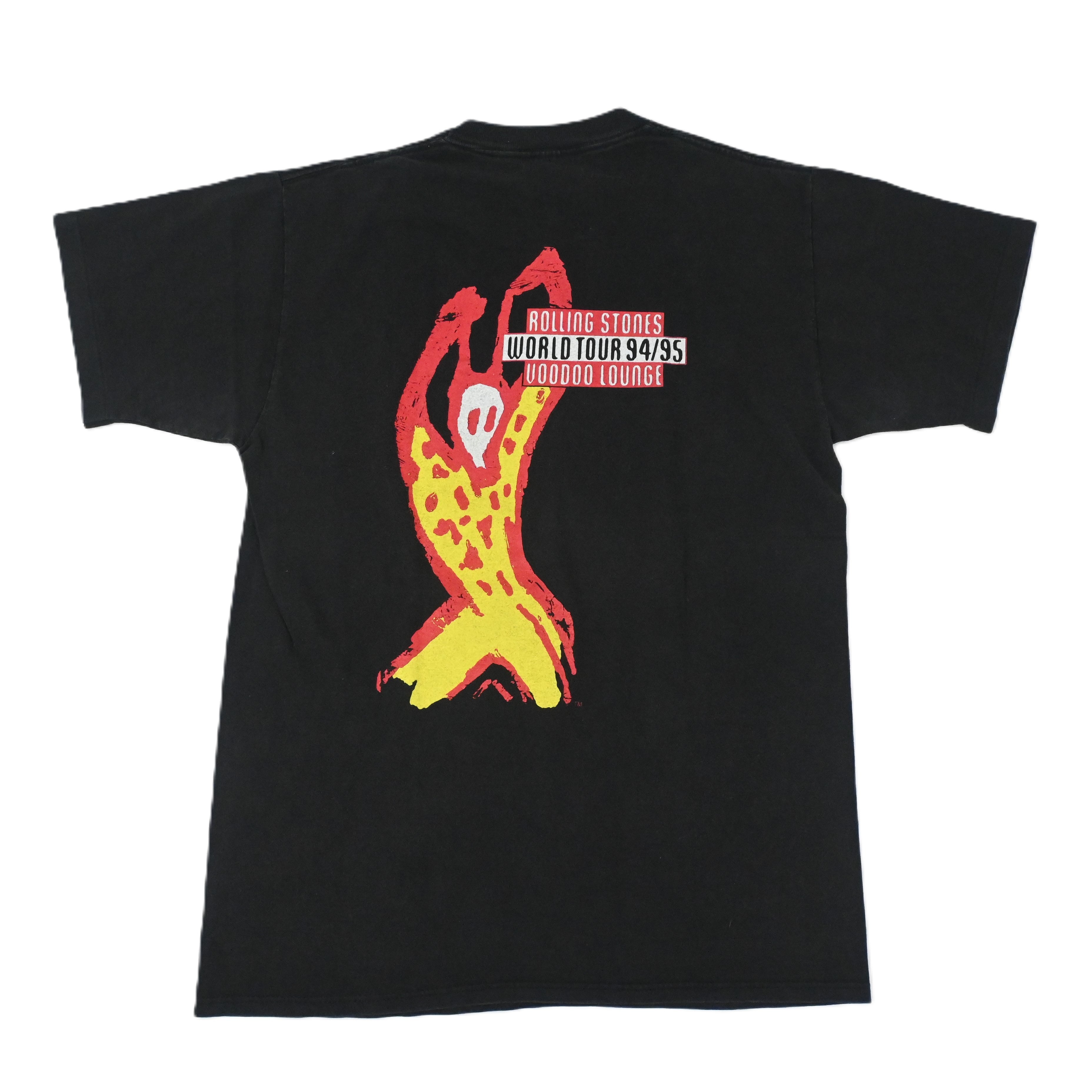 94© ROLLING STONES VOODOO LOUNGE TOUR T-SHIRT SIZE LARGE