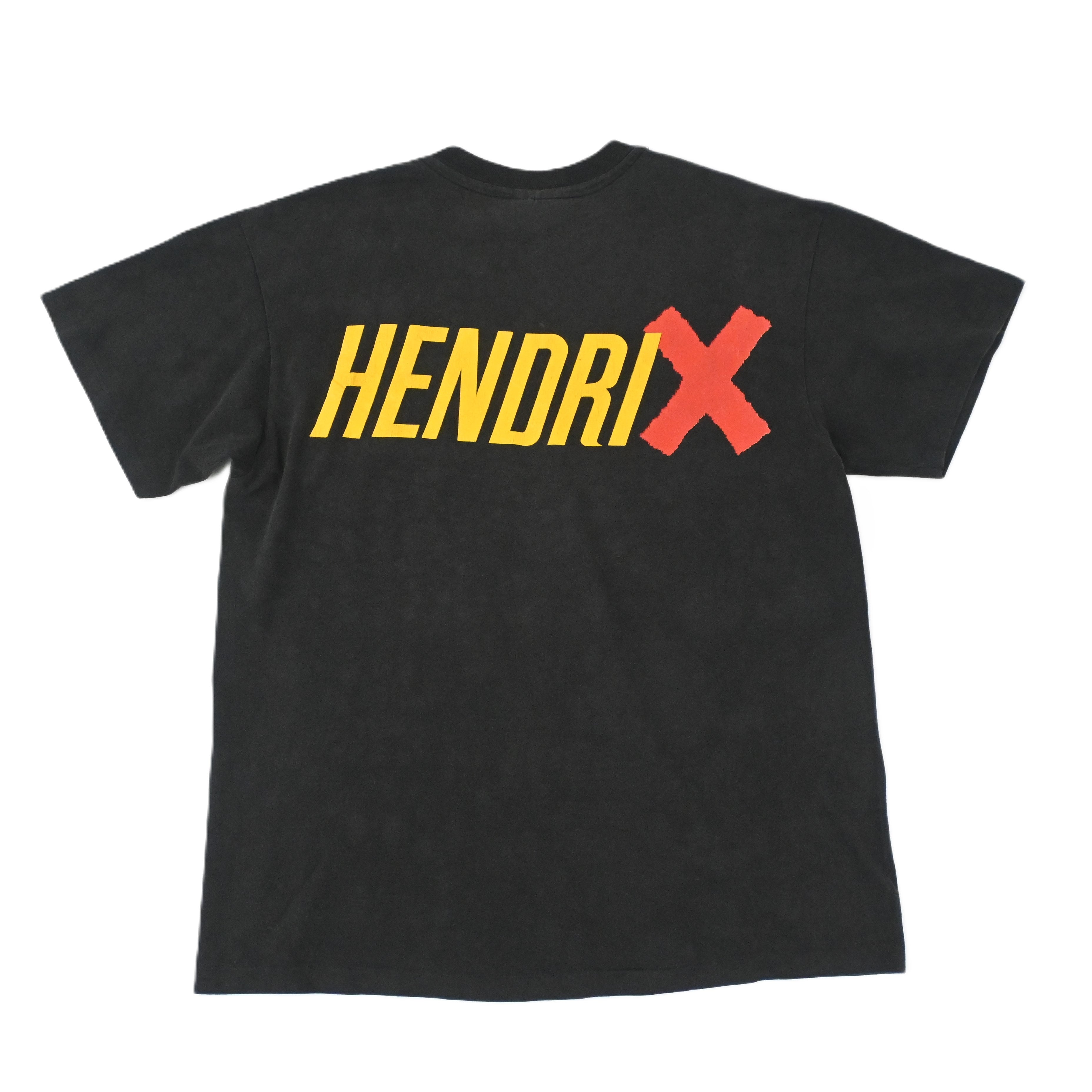91© JIMI HENDRIX PRINTED T-SHIRT SIZE LARGE
