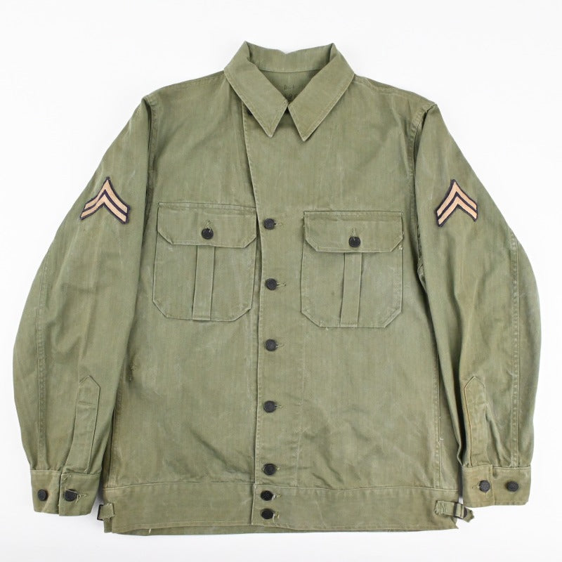 40’s US ARMY M-41 UTILITY JACKET HBT SIZE 36