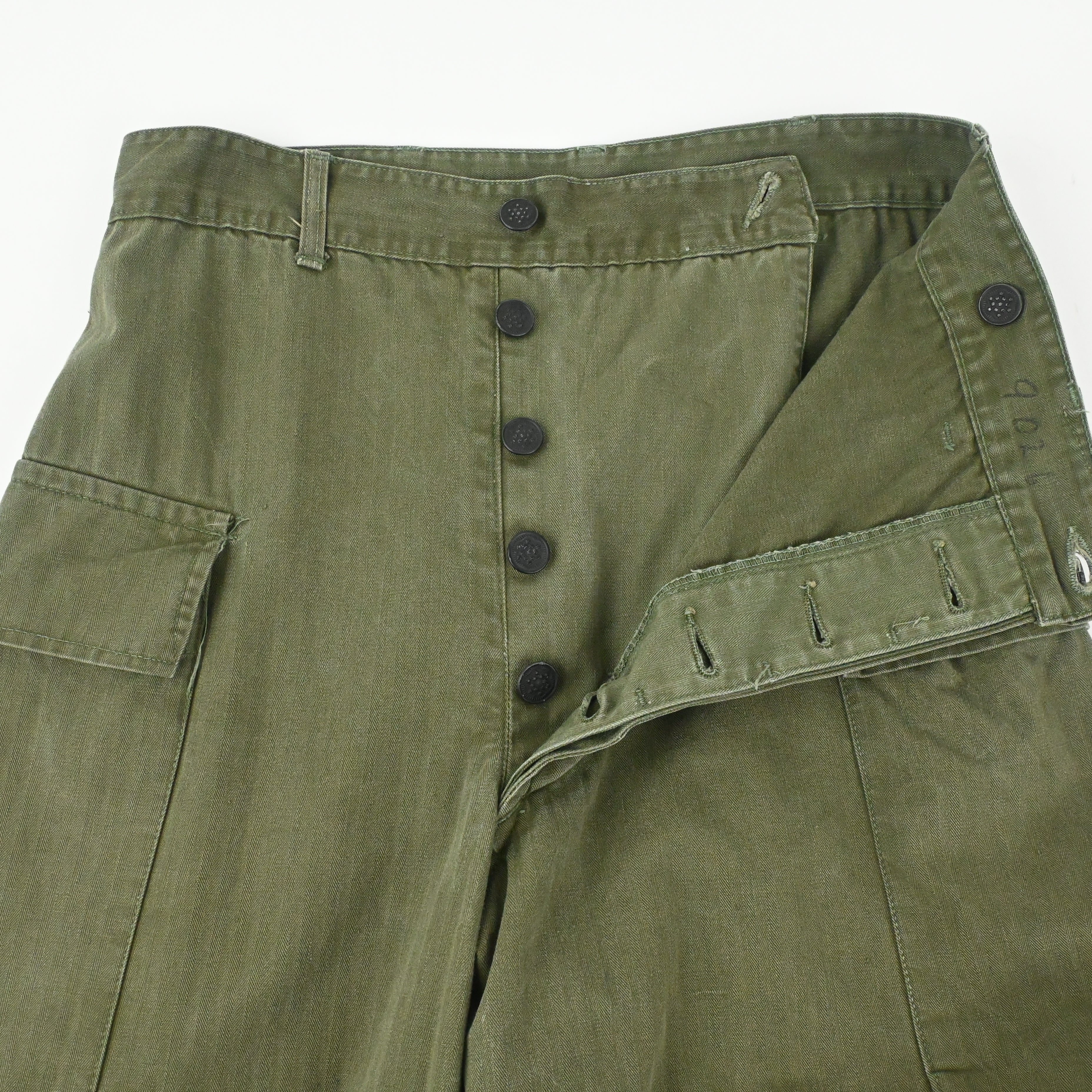 40's M-43 HBT TROUSERS W30 L32