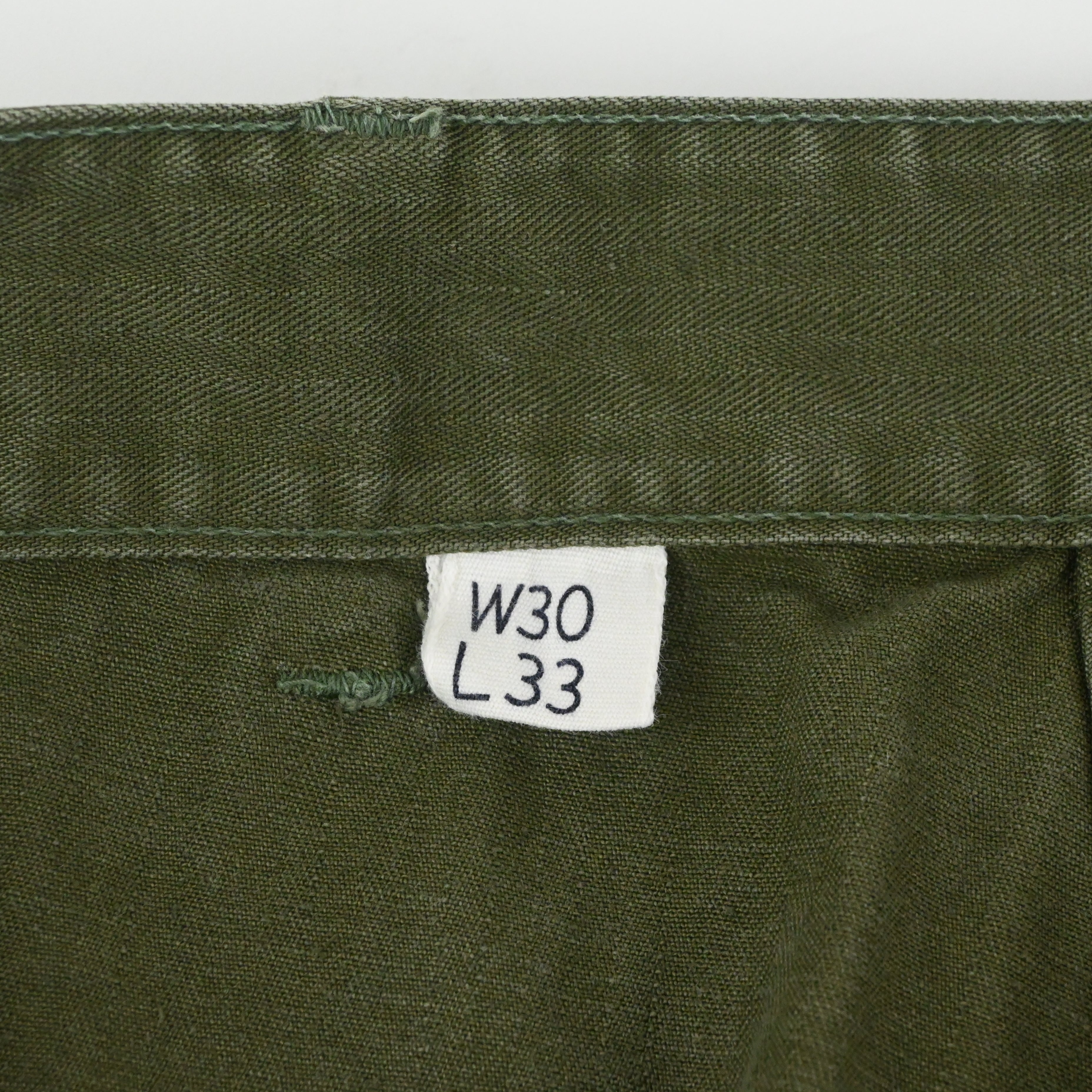 40's M-43 HBT TROUSERS W30 L32