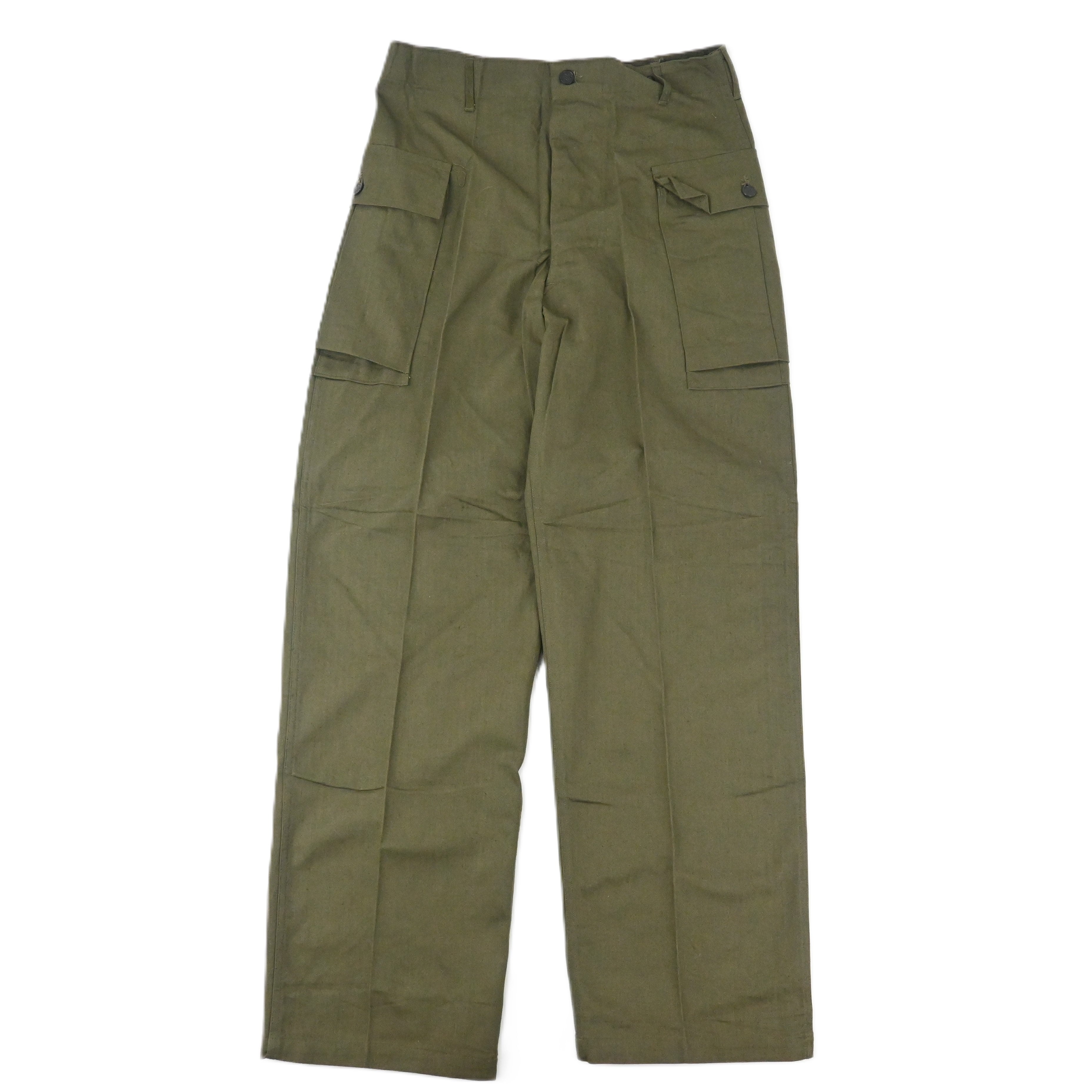 40's M-43 HBT UTILITY TROUSERS DEAD STOCK W34 L33