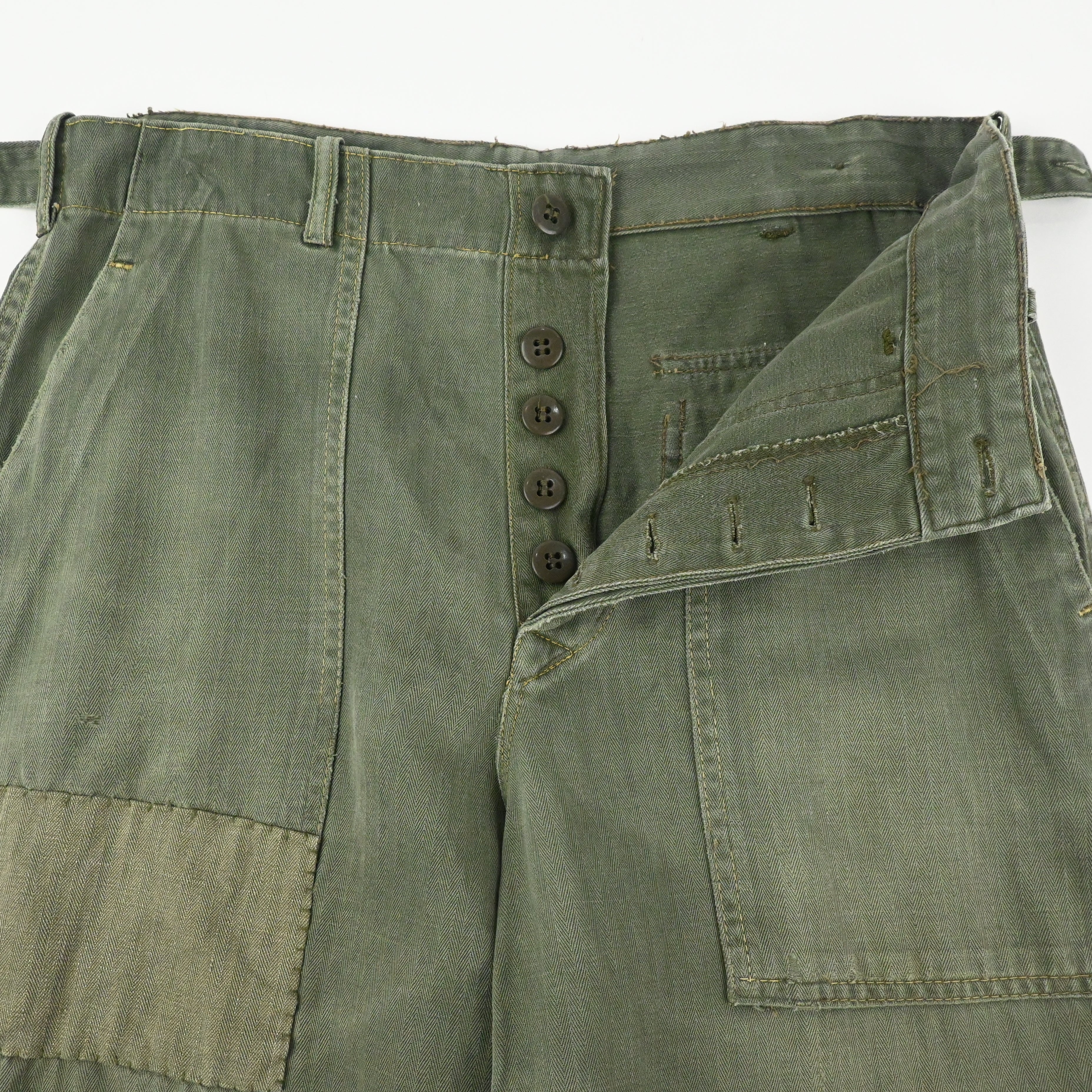 40's~ M-47 HBT TROUSERS SIZE W31 L28