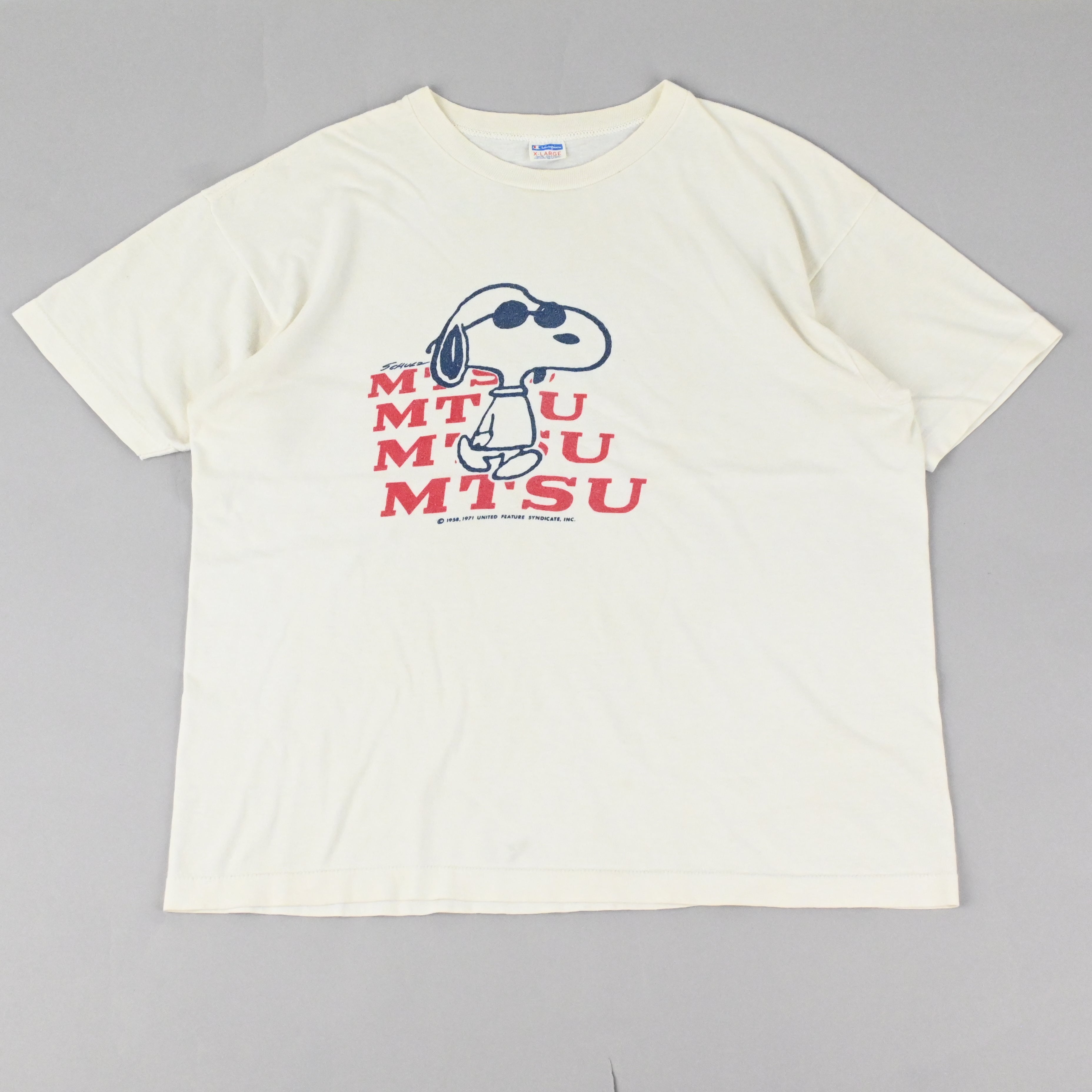 70's Champion "JOE COOL" T-SHIRT SIZE XL