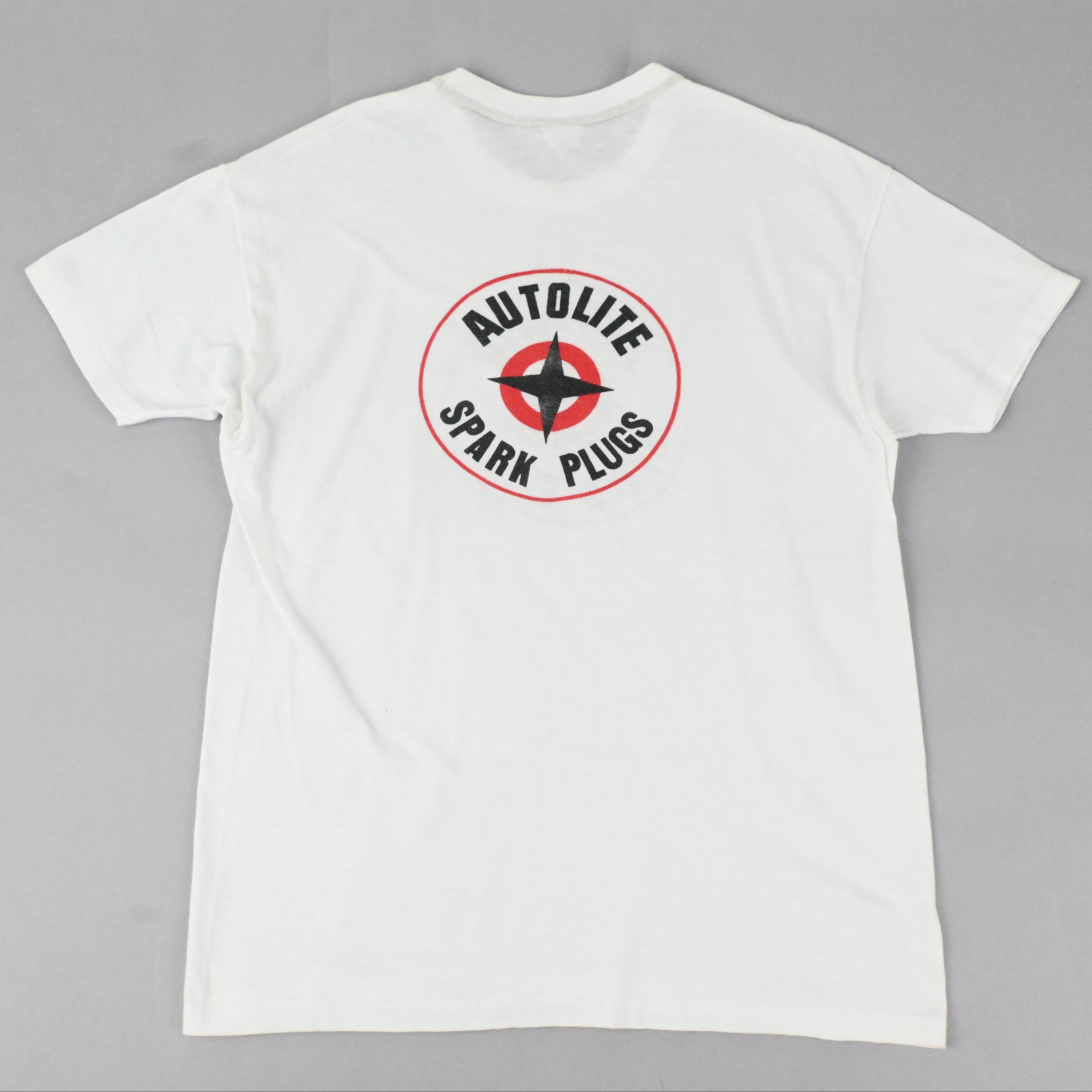60’s AUTOLITE SPARK PLUGS T-SHIRT SIZE L NON WASH