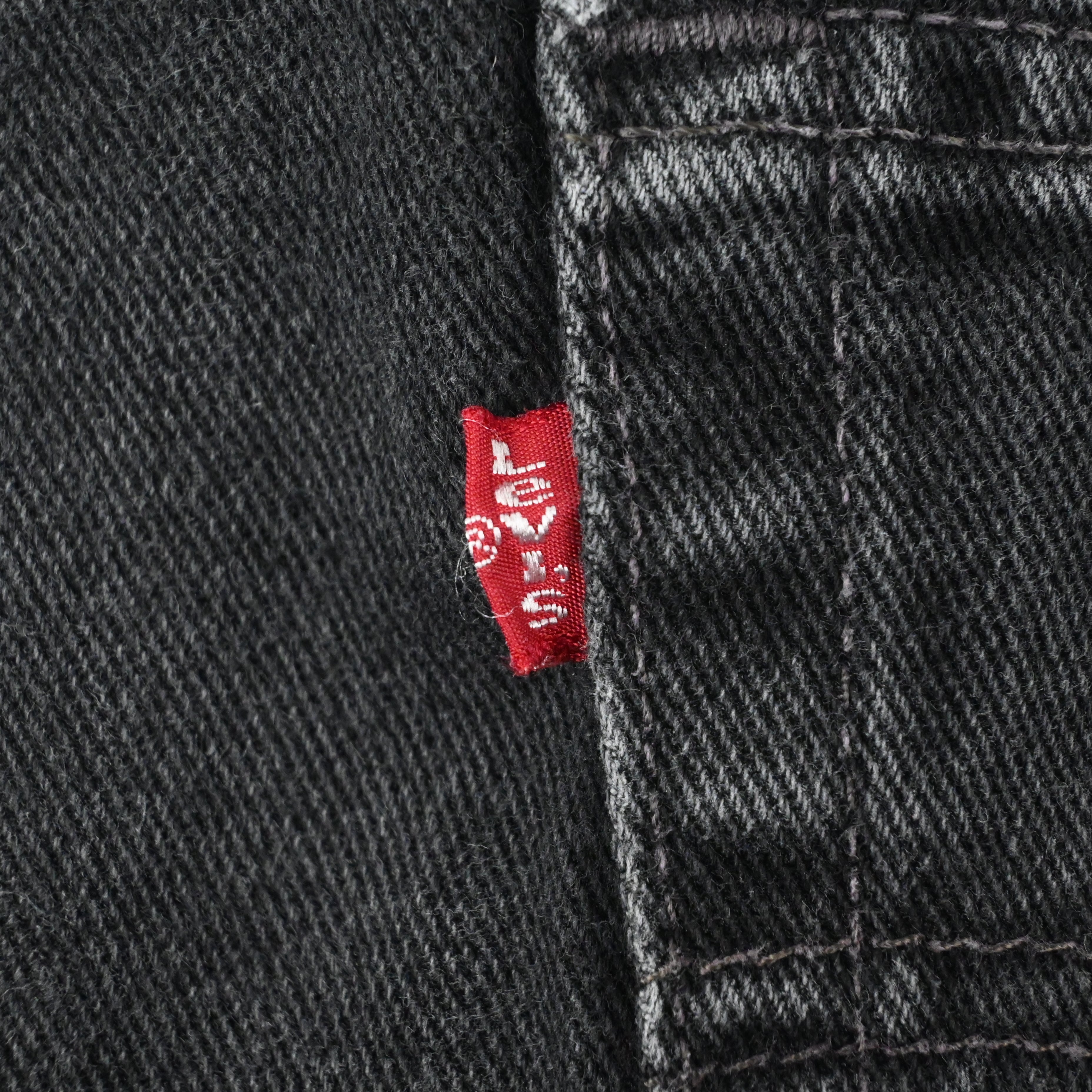 '02 LEVI'S 505-0260 SIZE W35 L29 BLACK