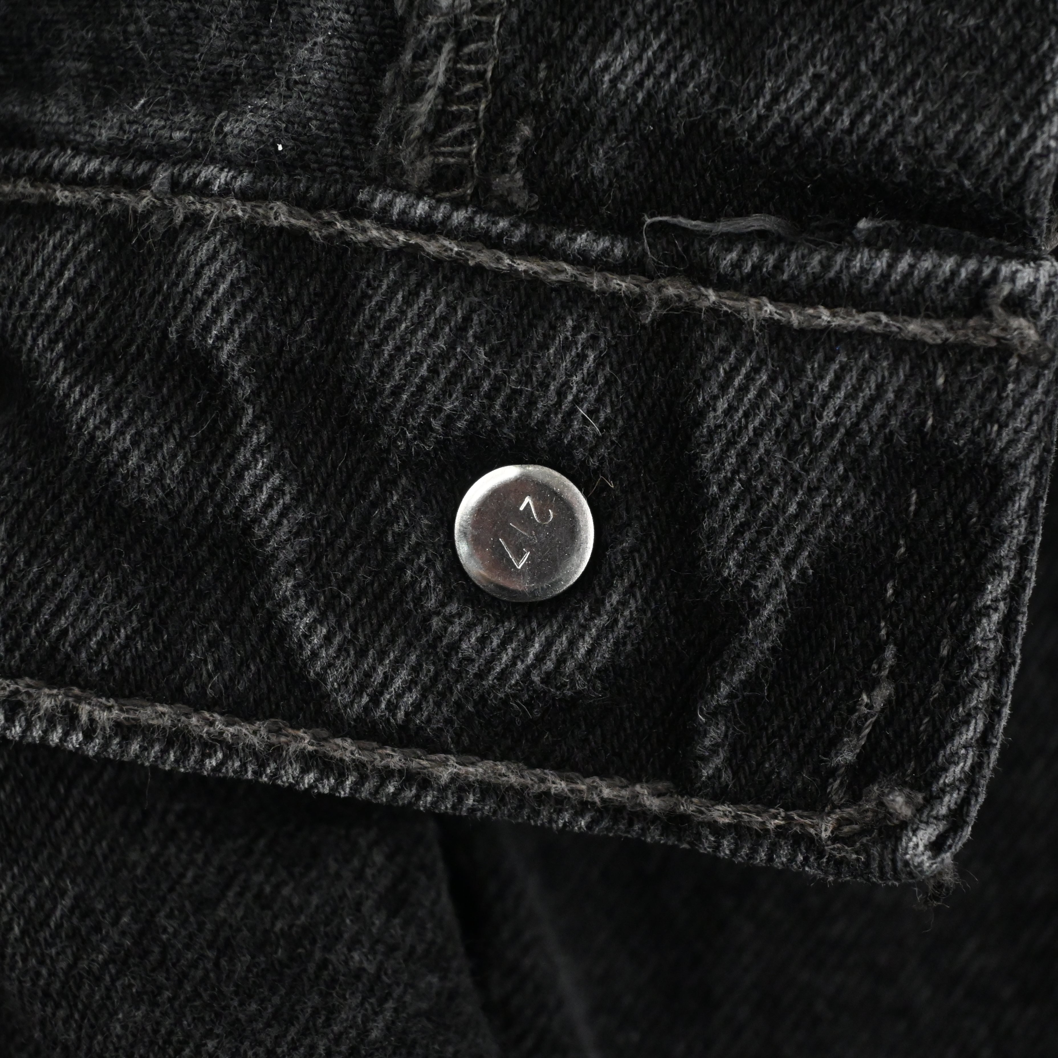 '98 LEVI'S 00505-0260 SIZE W34 L30 BLACK
