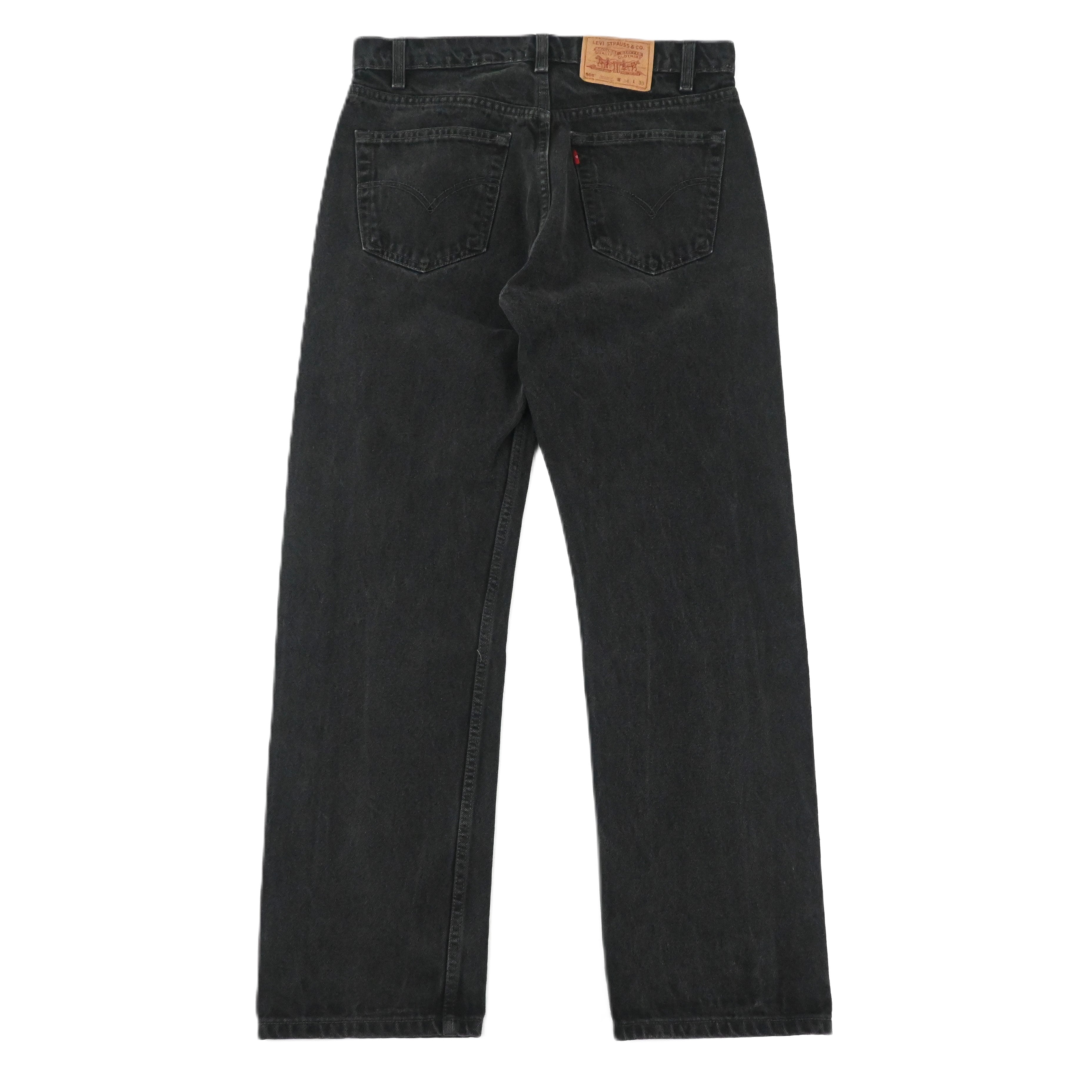 '98 LEVI'S 00505-0260 SIZE W34 L30 BLACK