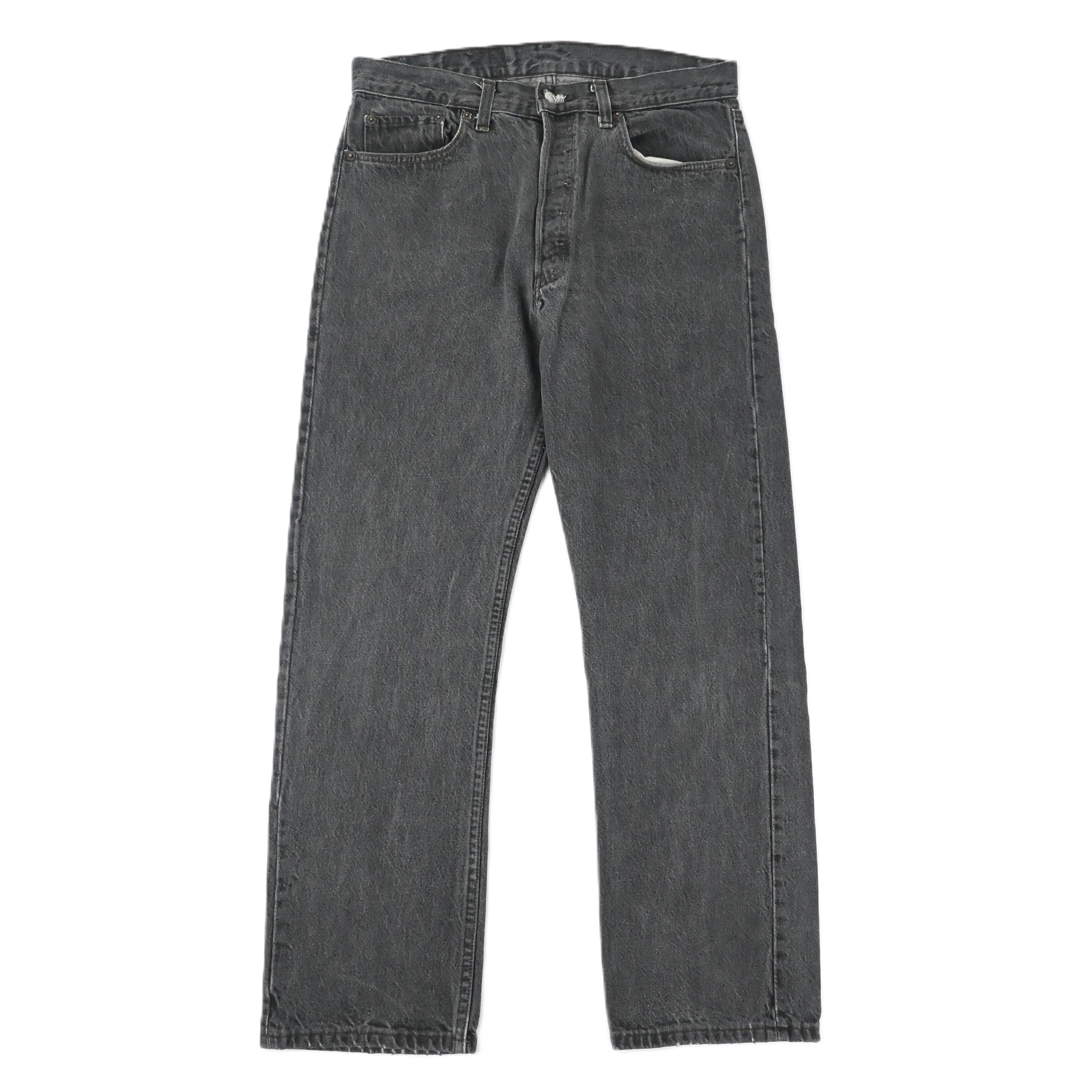 '87 LEVI'S 501-0658 SIZE W34 L30 BLACK