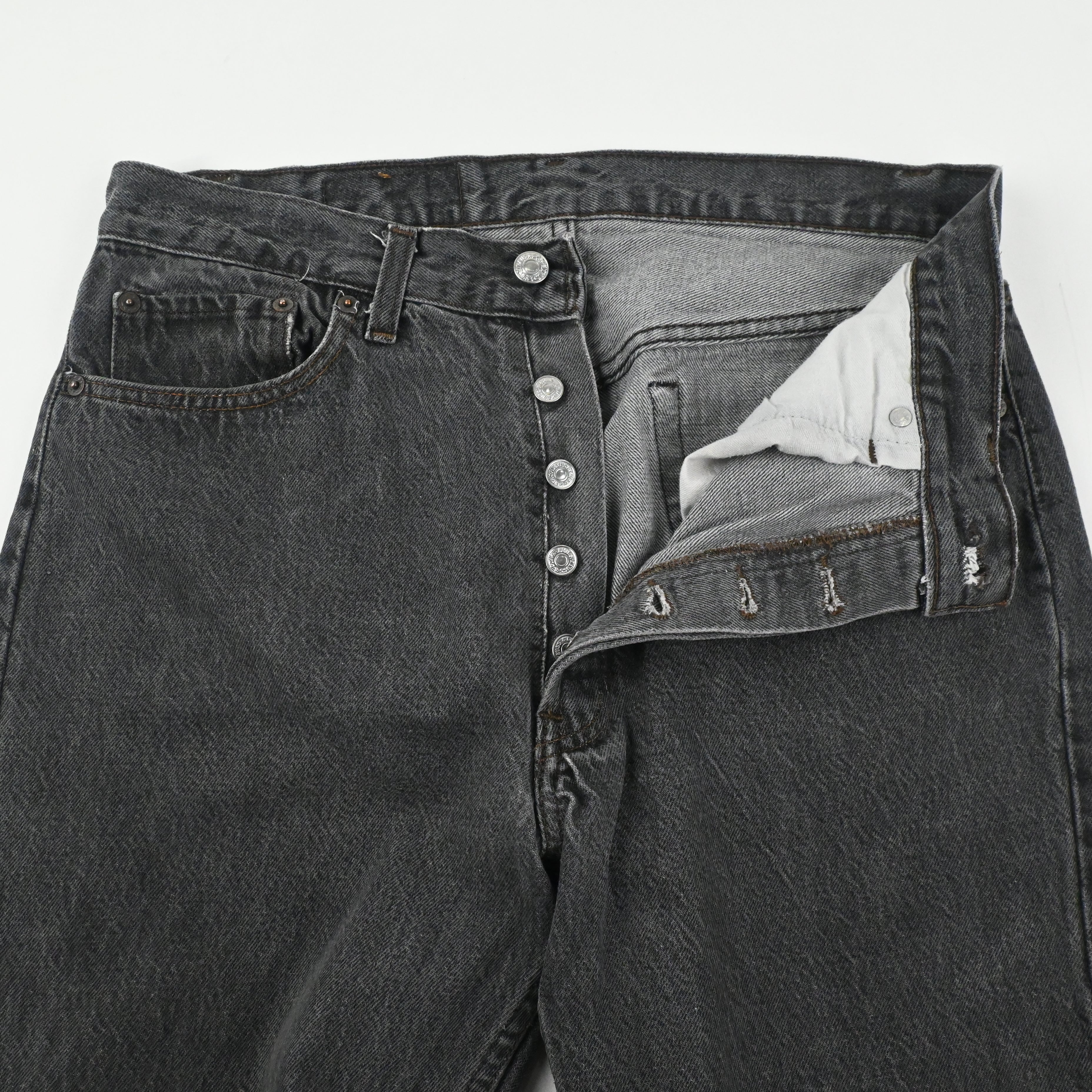 '87 LEVI'S 501-0658 SIZE W34 L30 BLACK