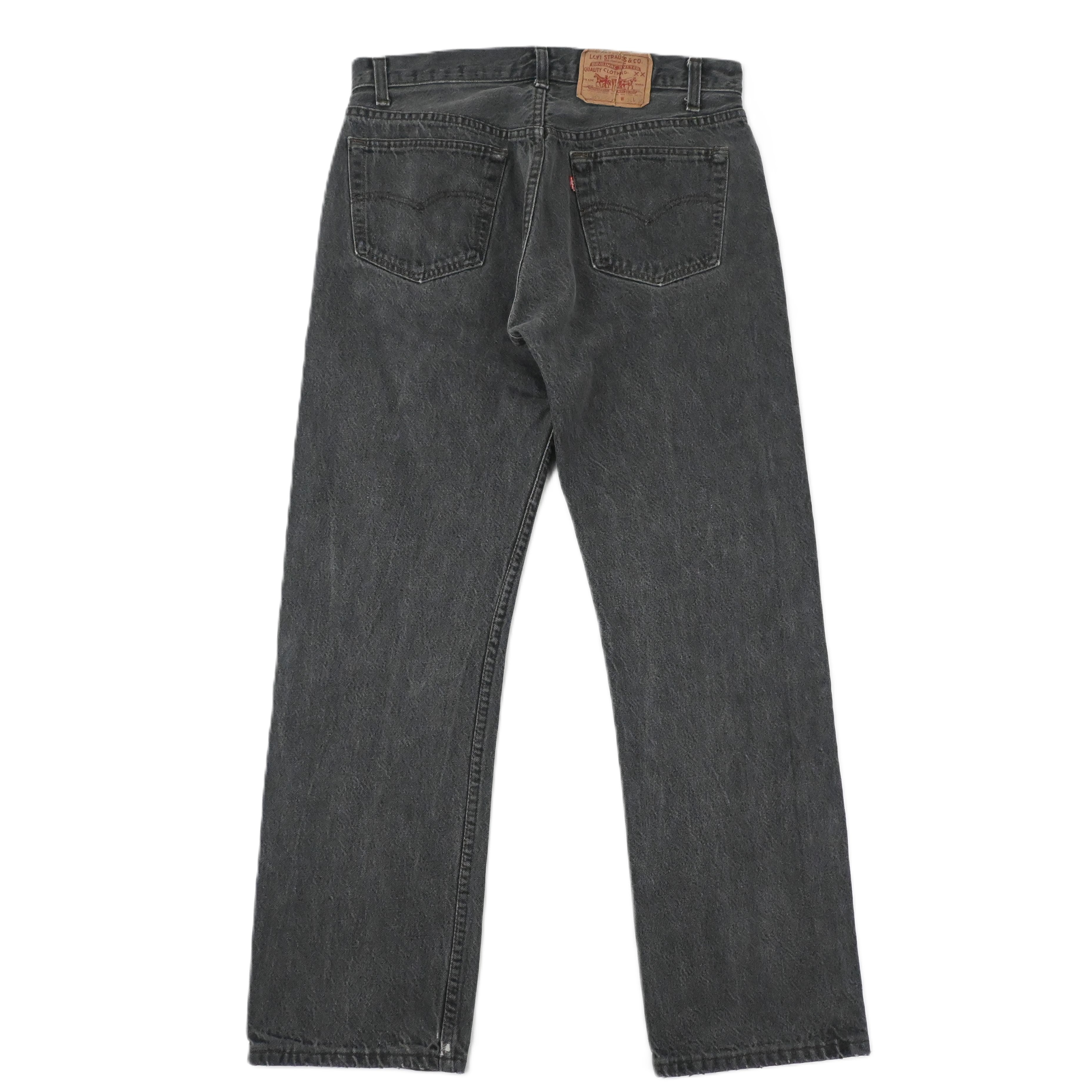 '87 LEVI'S 501-0658 SIZE W34 L30 BLACK