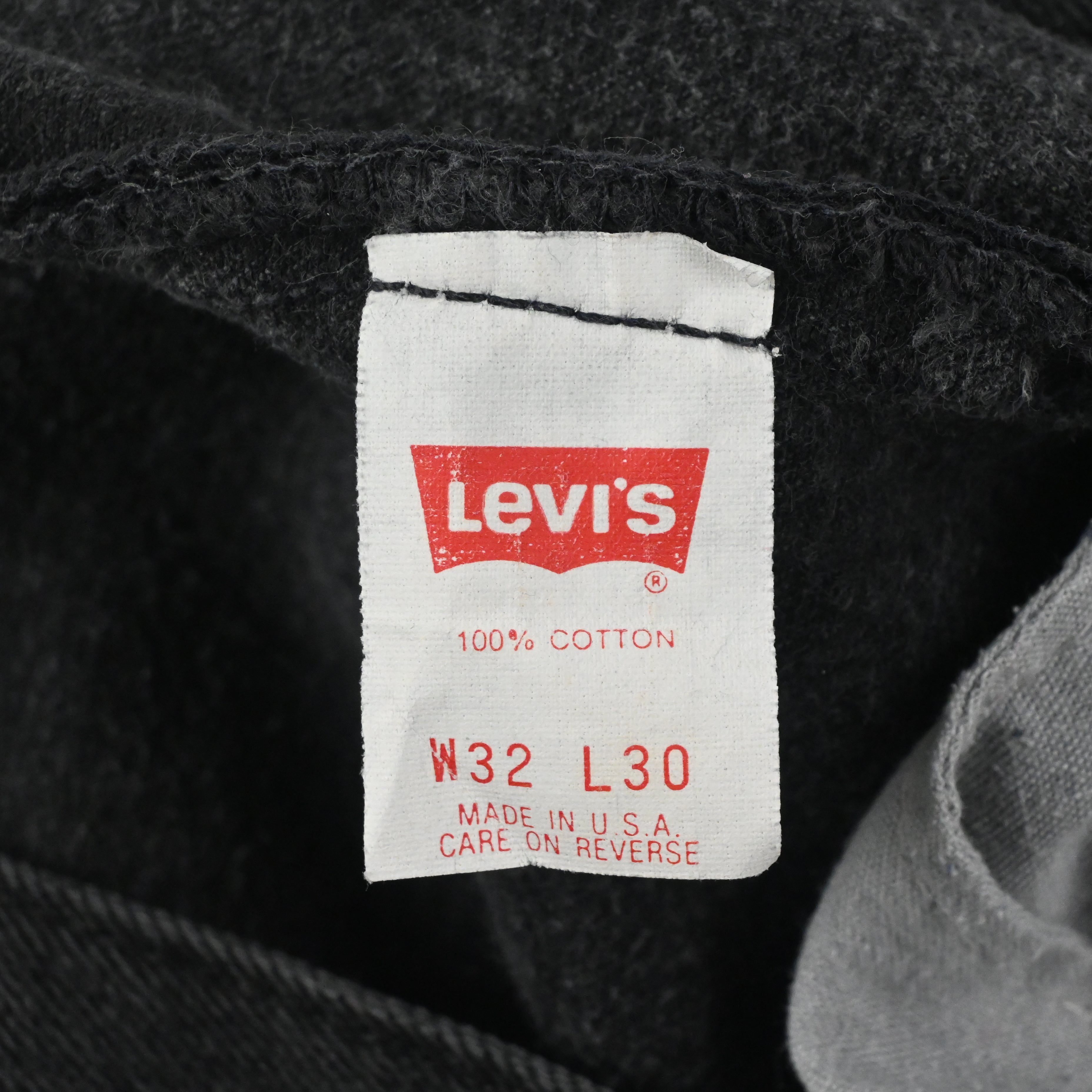 '93 LEVI'S 00501-0660 SIZE W32 L30 BLACK