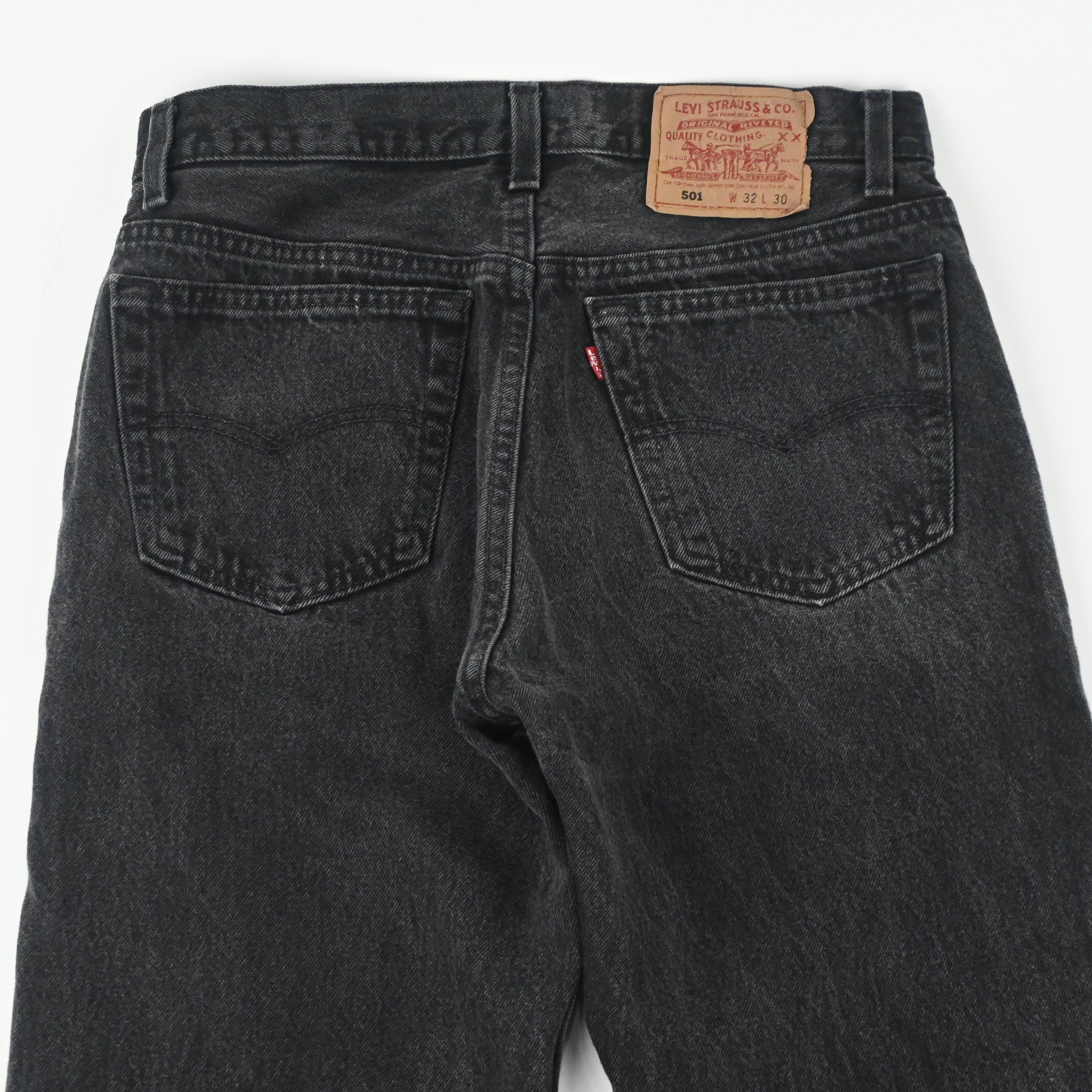 '93 LEVI'S 00501-0660 SIZE W32 L30 BLACK