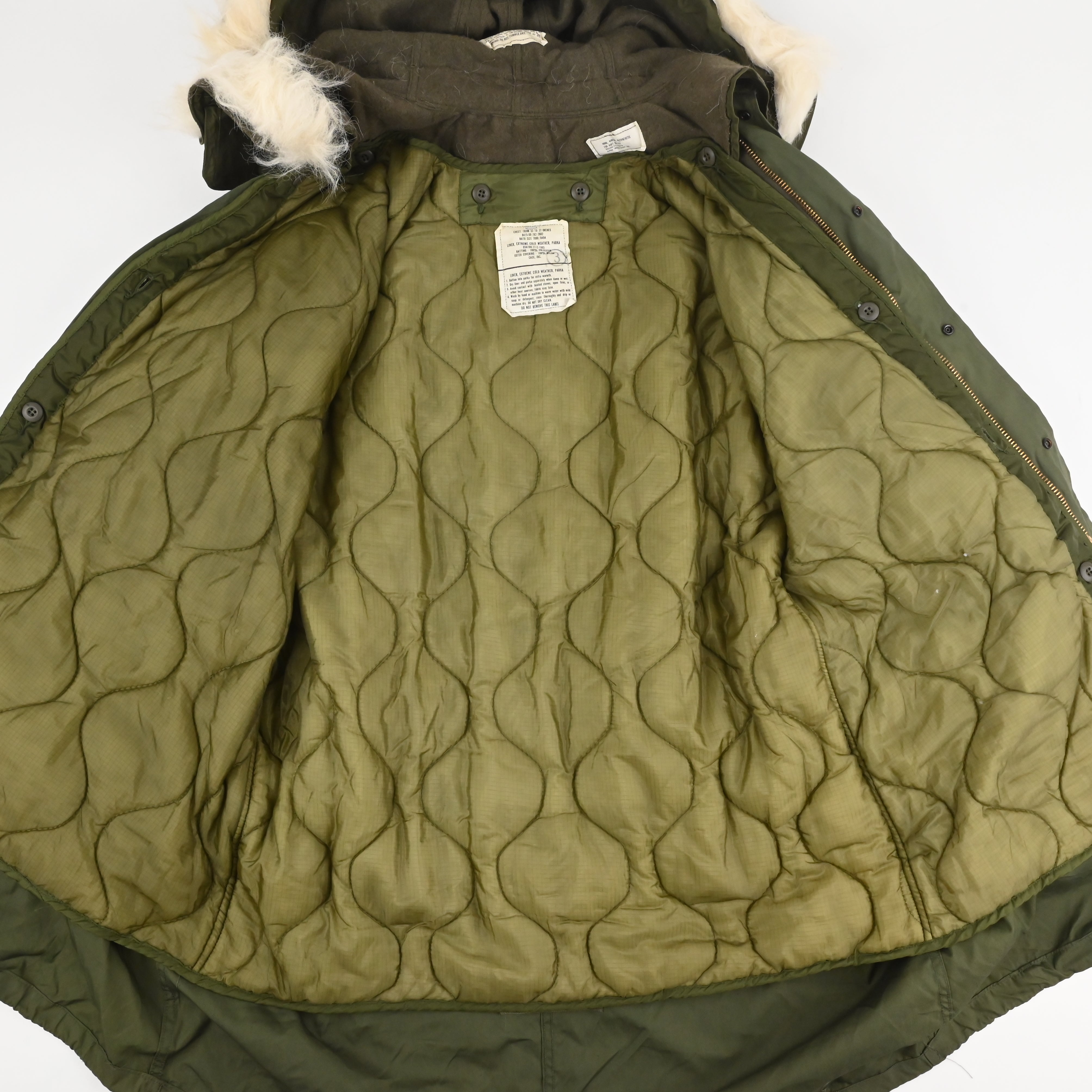 '83 M-65 FIELD PARKA FULL SET DEAD STOCK SIZE M ③