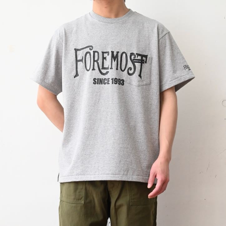 Foremost Pocketed T-Shirts Grey (M~XL)
