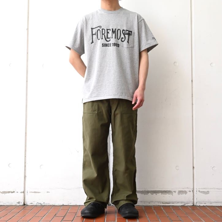 Foremost Pocketed T-Shirts Grey (M~XL)