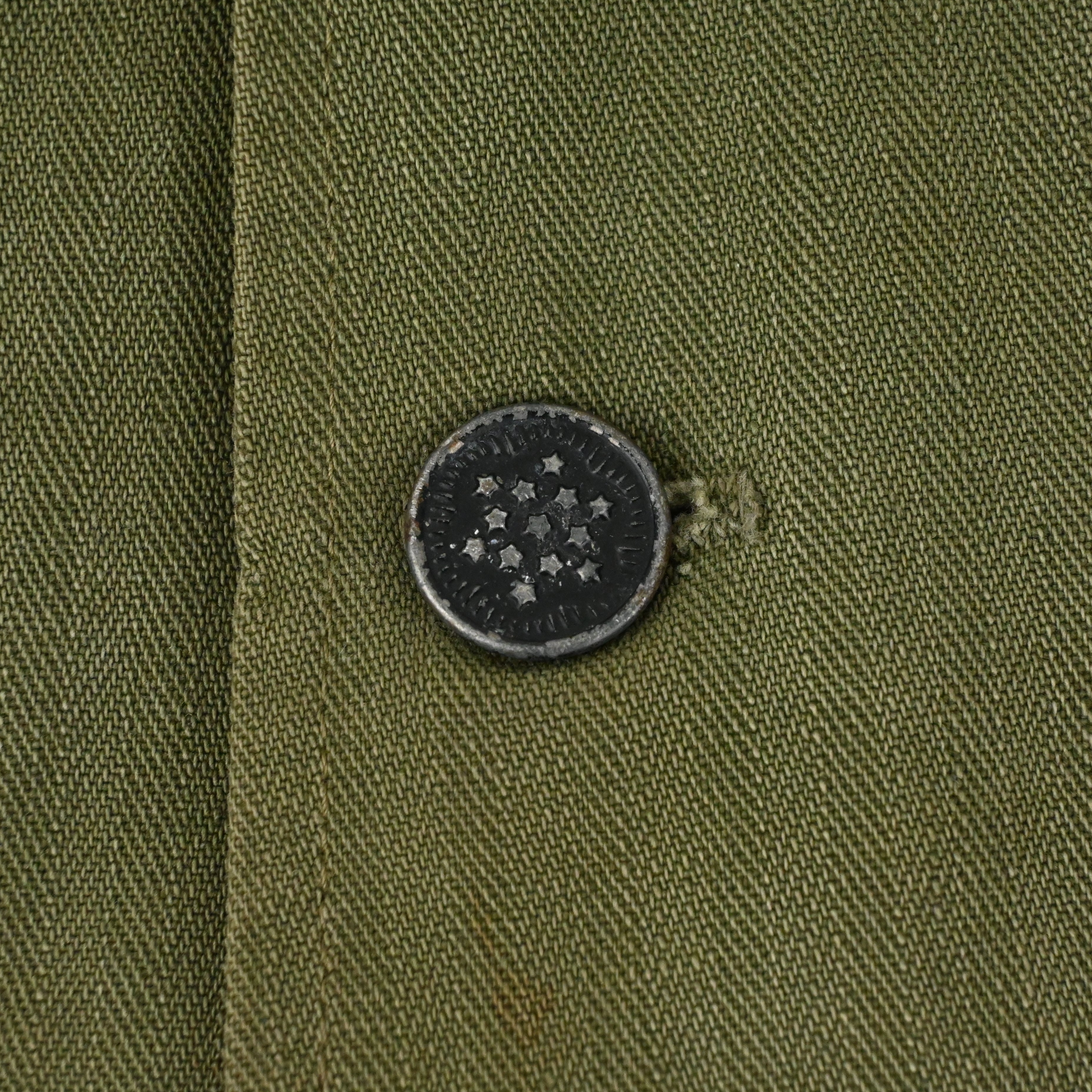 40's US ARMY M-43 UTILITY JACKET HBT SIZE 36R
