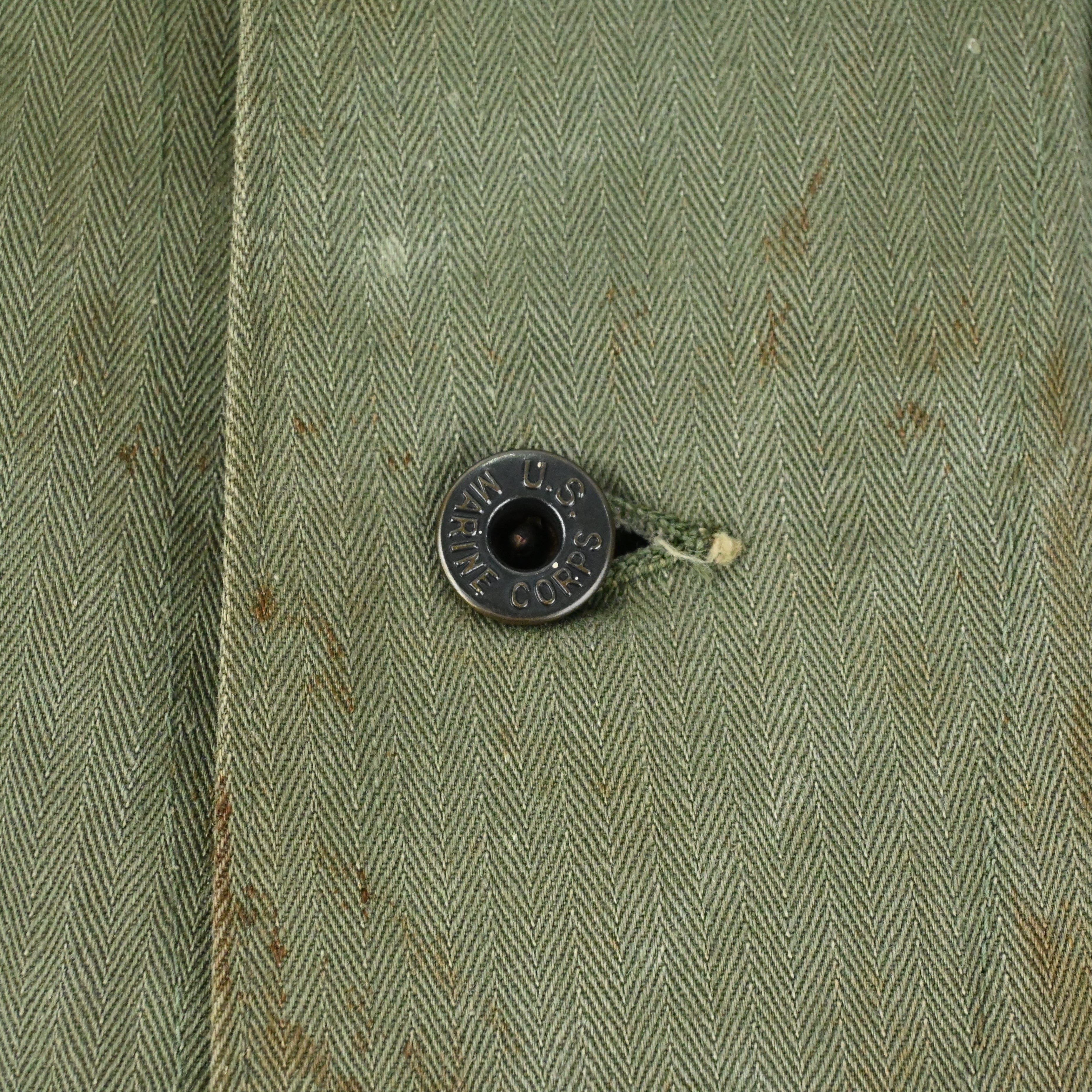40's USMC P-47 UTILITY JACKET HBT SIZE 38
