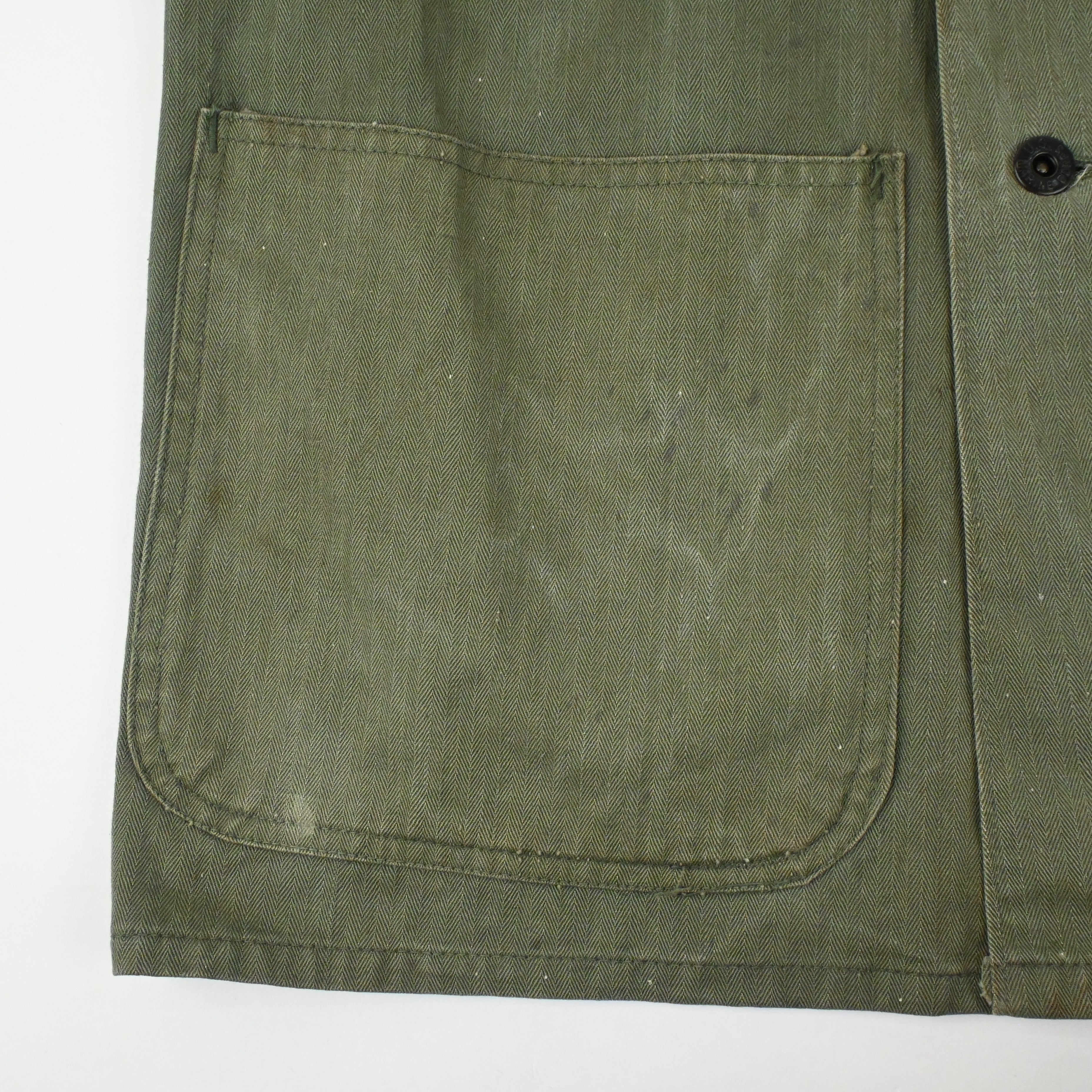40's USMC P-47 UTILITY JACKET HBT SIZE 38
