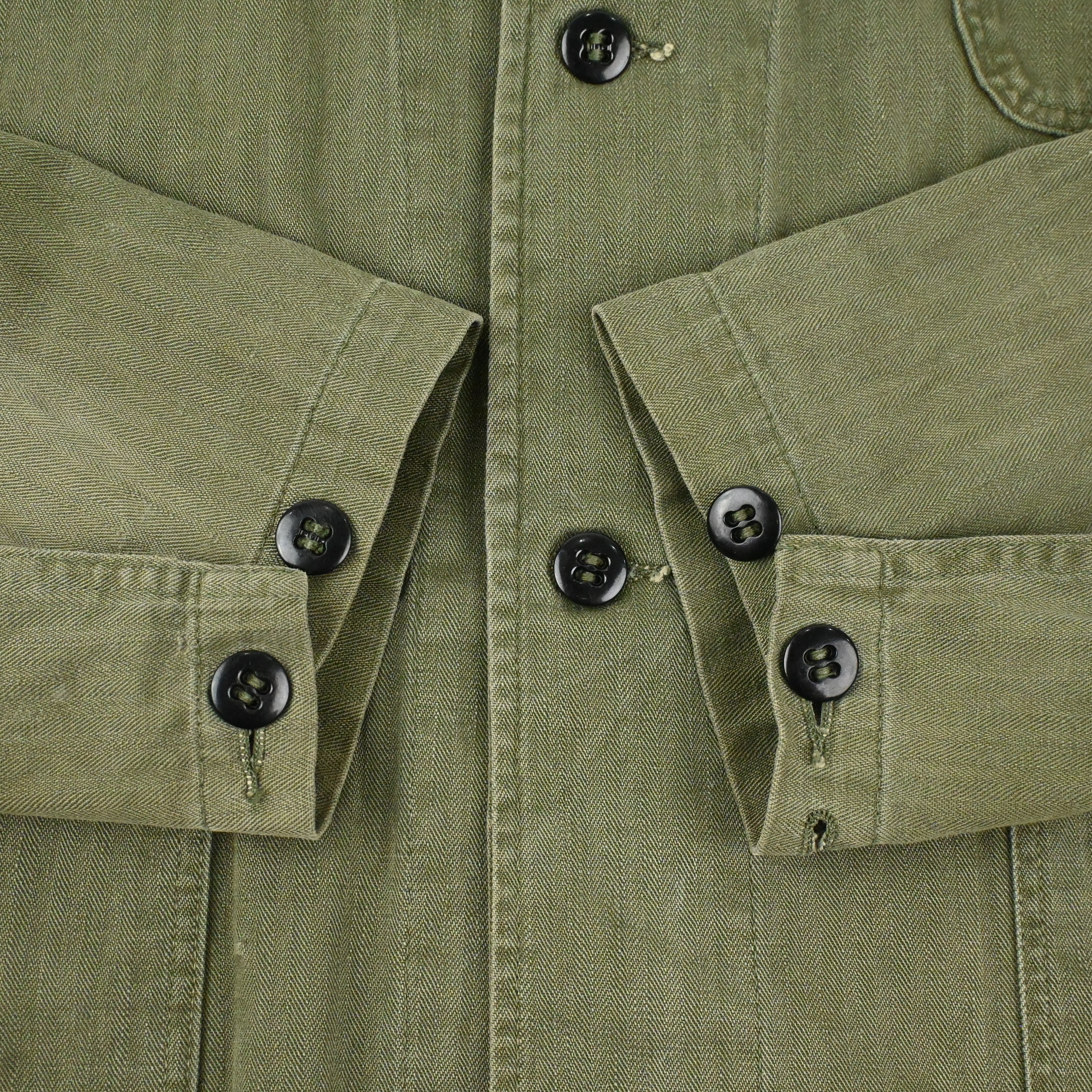 40's US NAVY N-3 UTILITY JACKET HBT SIZE 40