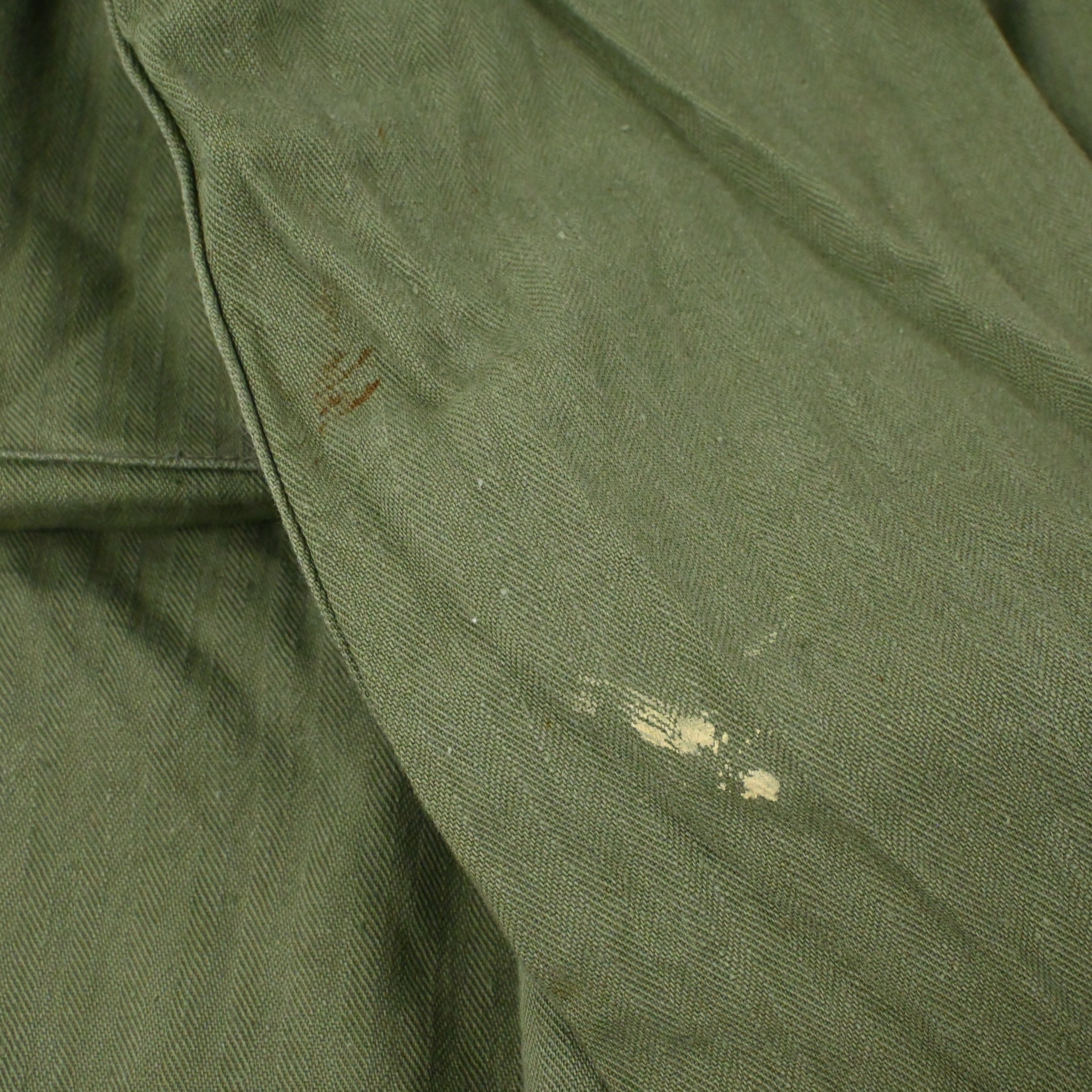 40's US ARMY M-43 UTILITY JACKET HBT SIZE 38R