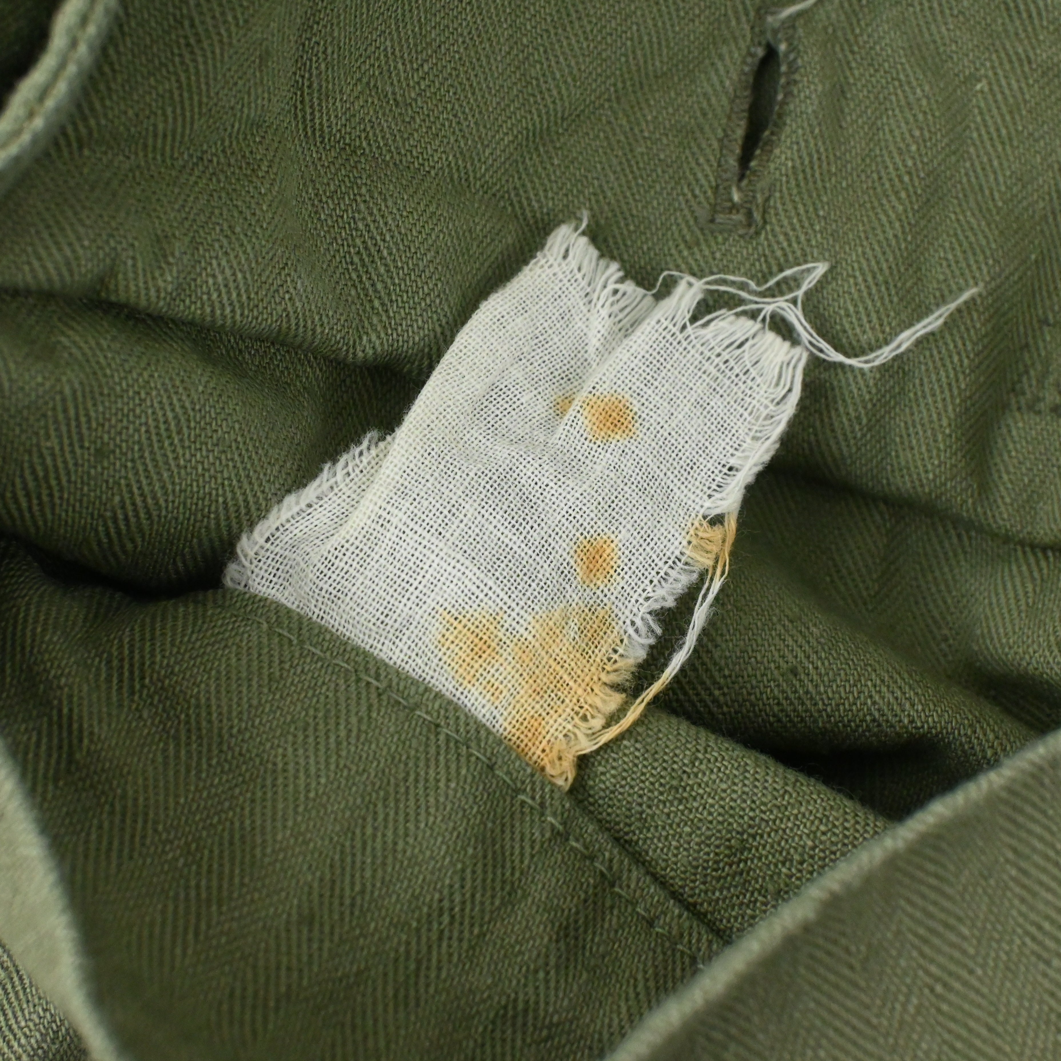 40's US ARMY M-43 UTILITY JACKET HBT SIZE 38R