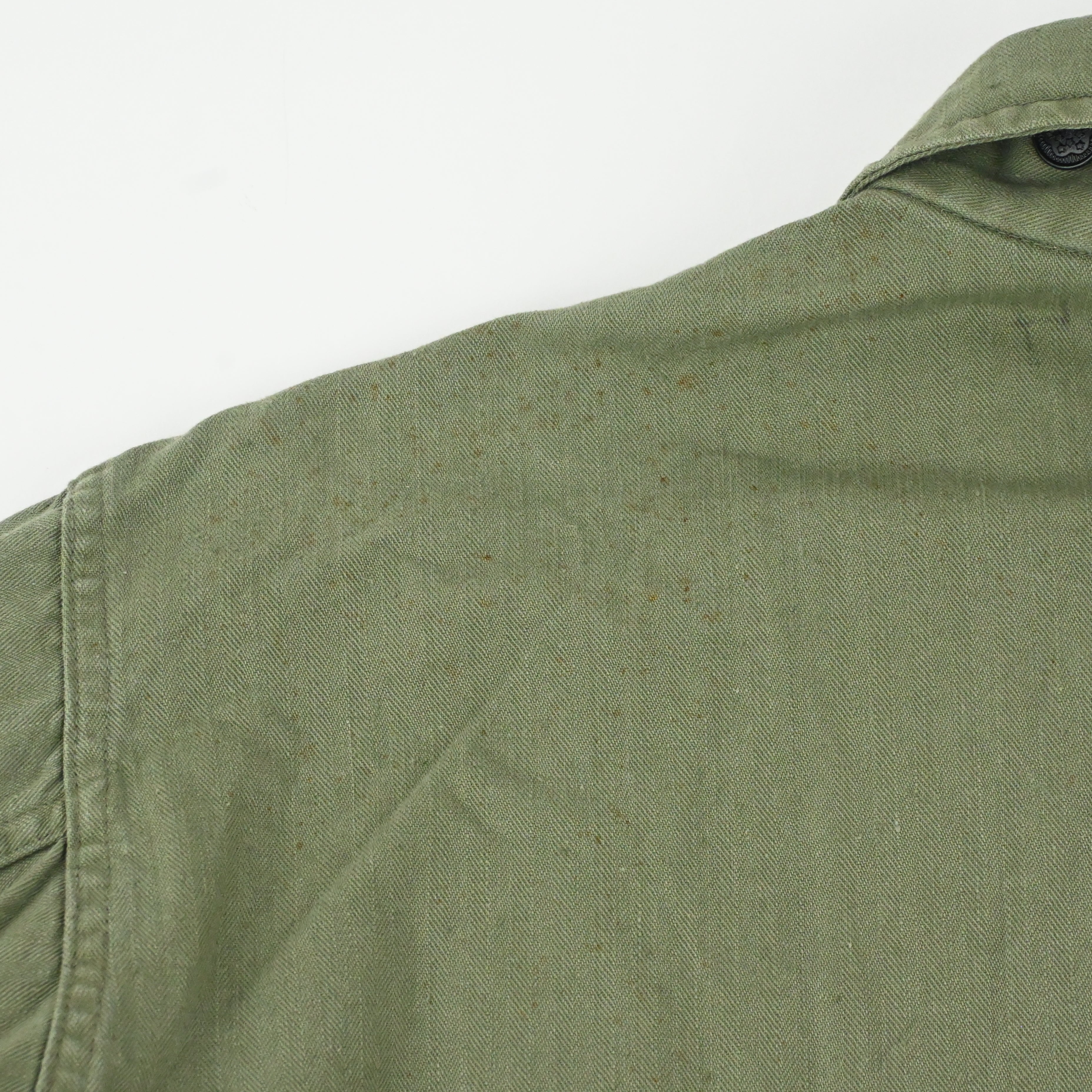 40's US ARMY M-43 UTILITY JACKET HBT SIZE 38R
