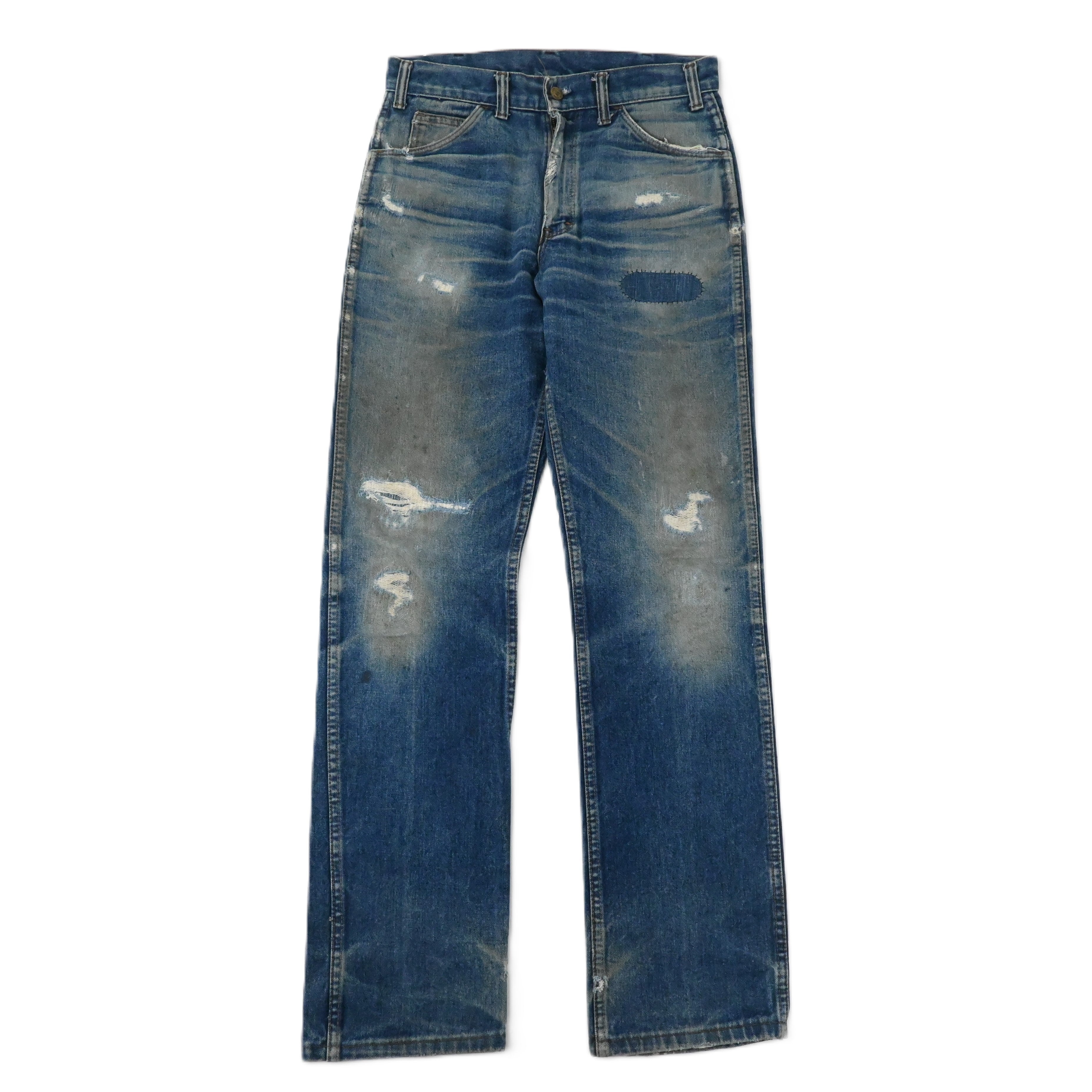 early 70's KEY "SADDLE KING" 5 POCKET DENIM PANTS SIZE W31 L32