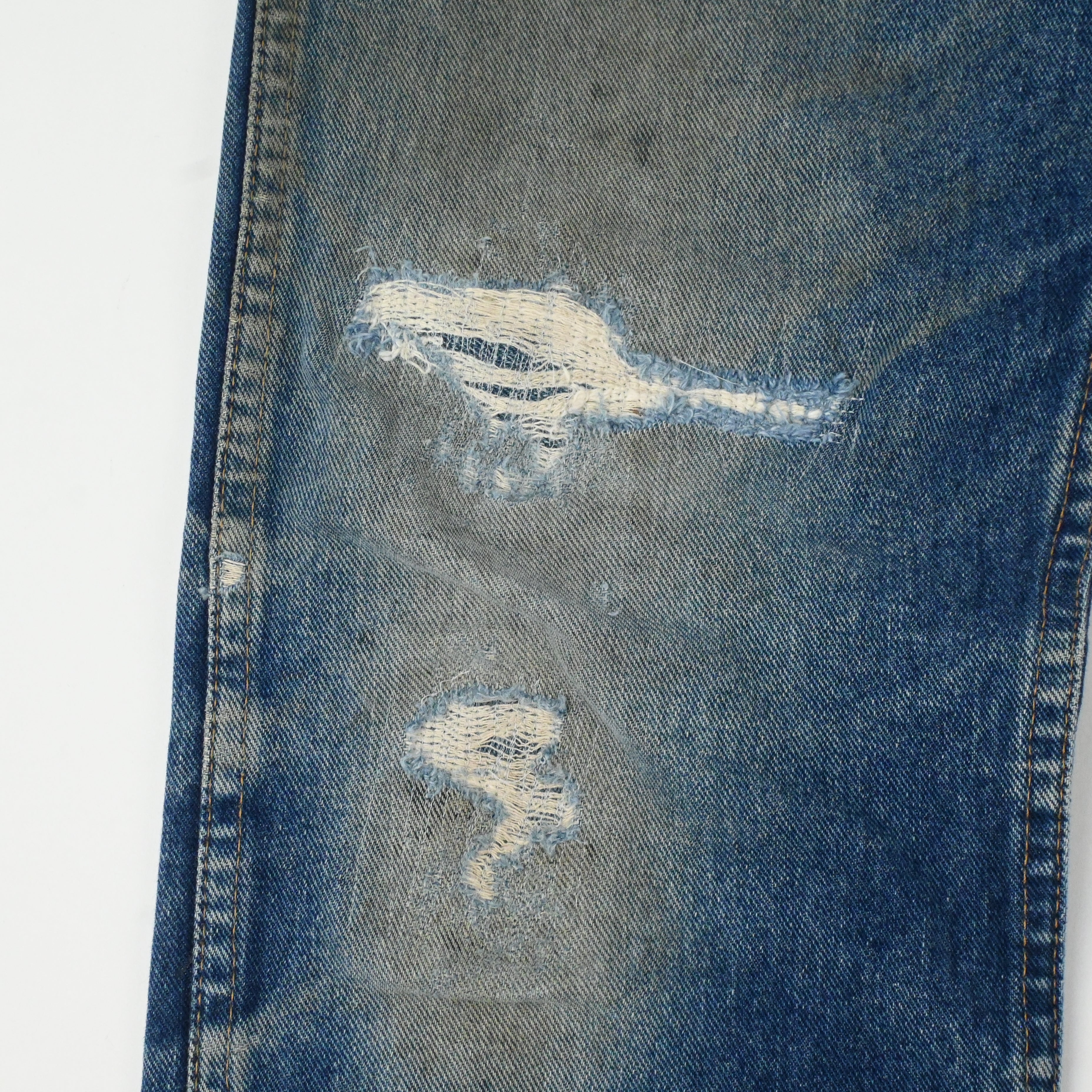early 70's KEY "SADDLE KING" 5 POCKET DENIM PANTS SIZE W31 L32