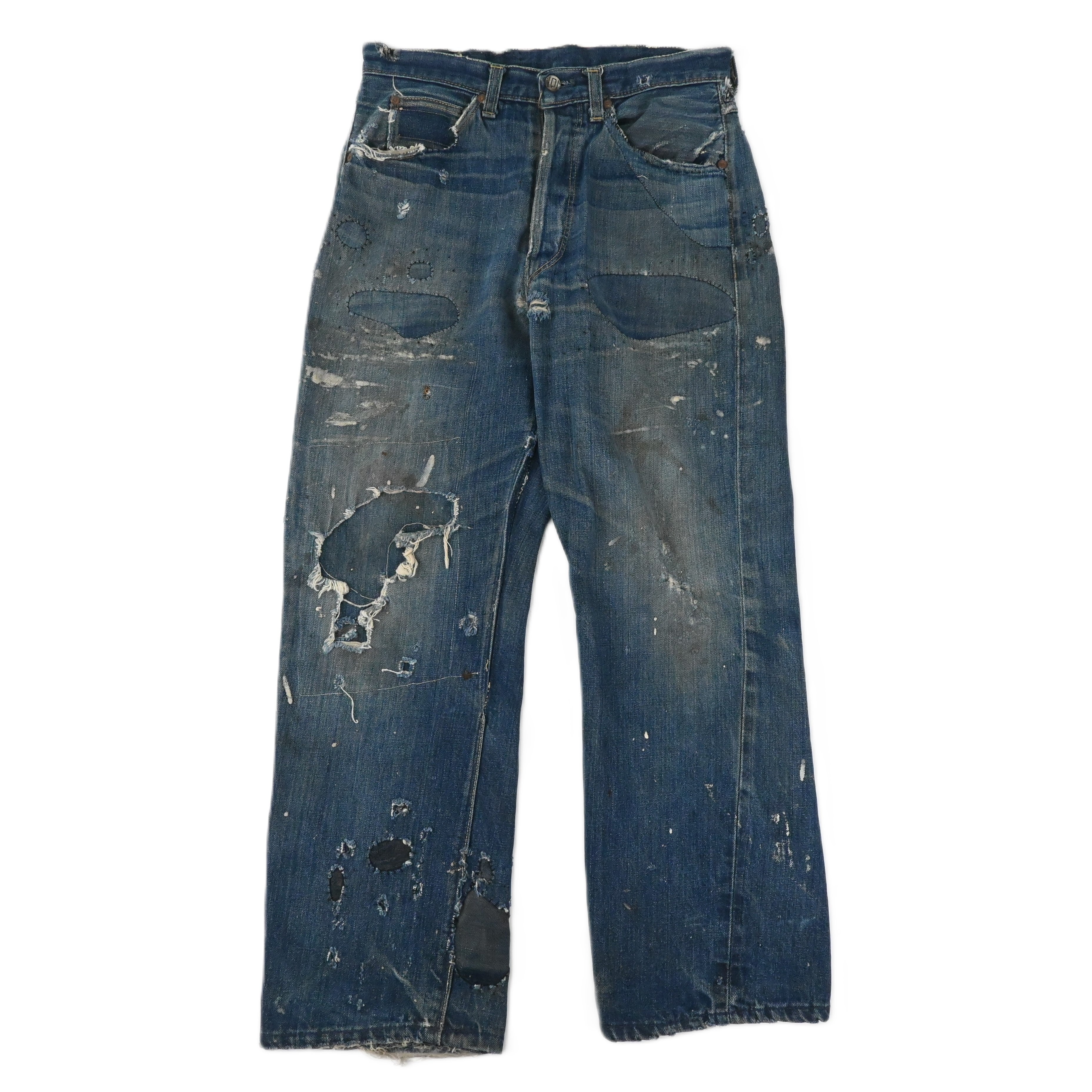 40's MONTGOMERY WORD 101 JEANS SIZE W31 L28